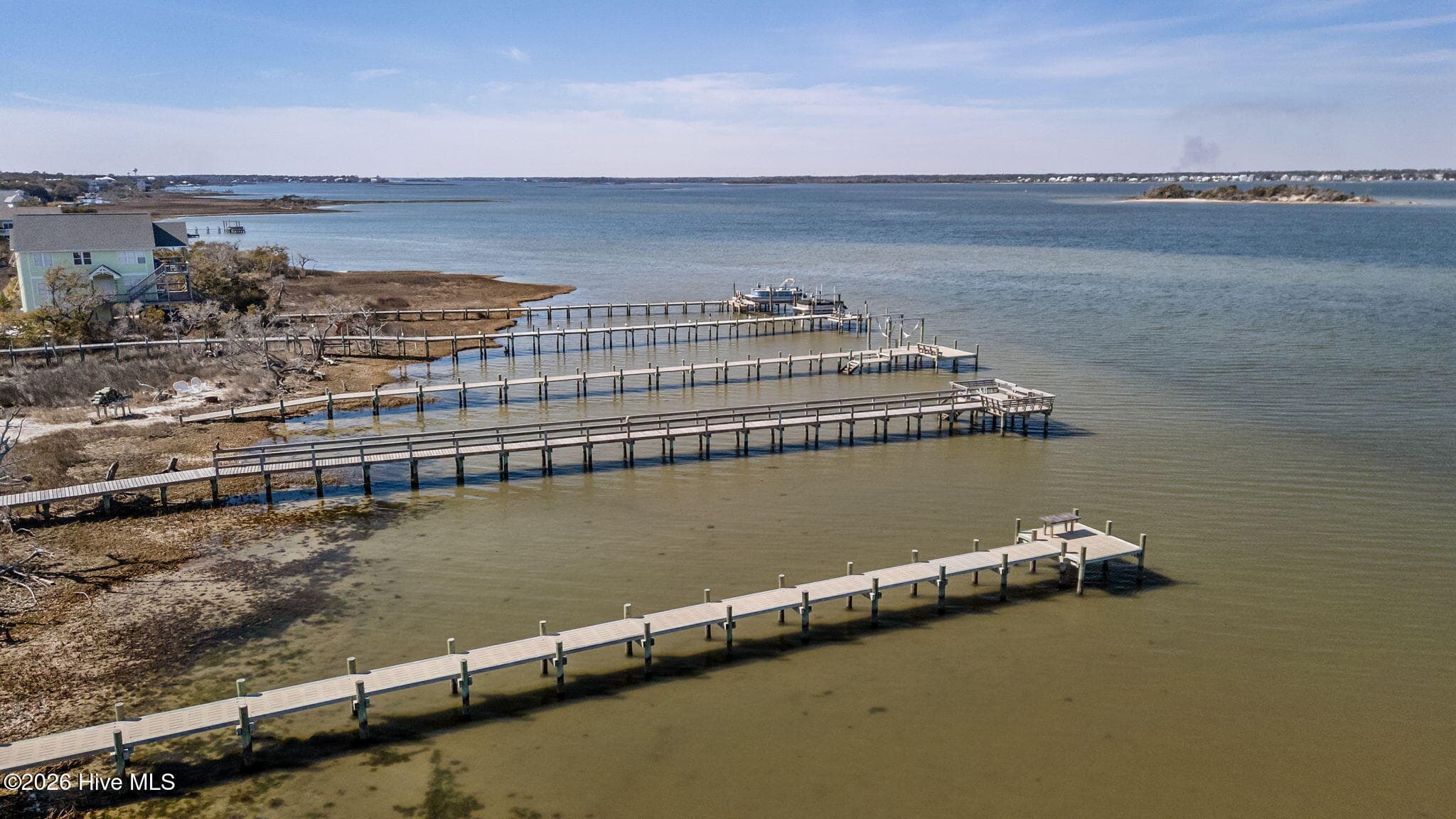 Private Bogue Sound Pier - 4204 Emerald Drive, Emerald Isle, NC 28594