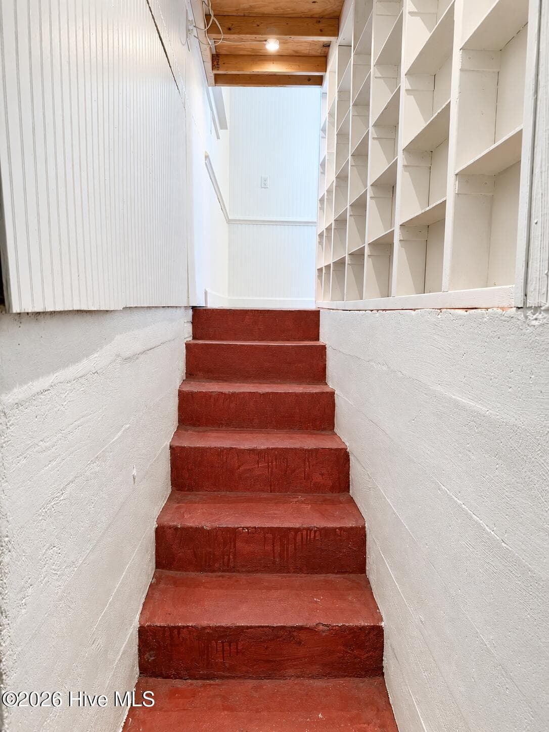 Stairs to basement. - 320 Northern Boulevard, Wilmington, NC 28401
