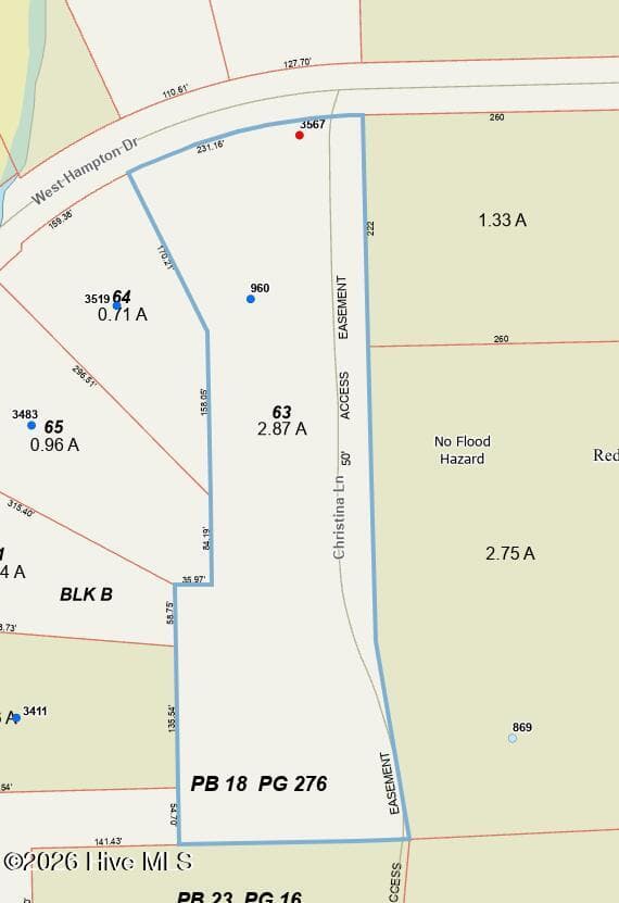 Residential Land at 960 63 B Christina Lane, Rocky Mount, NC 27804, photo 2 of 3