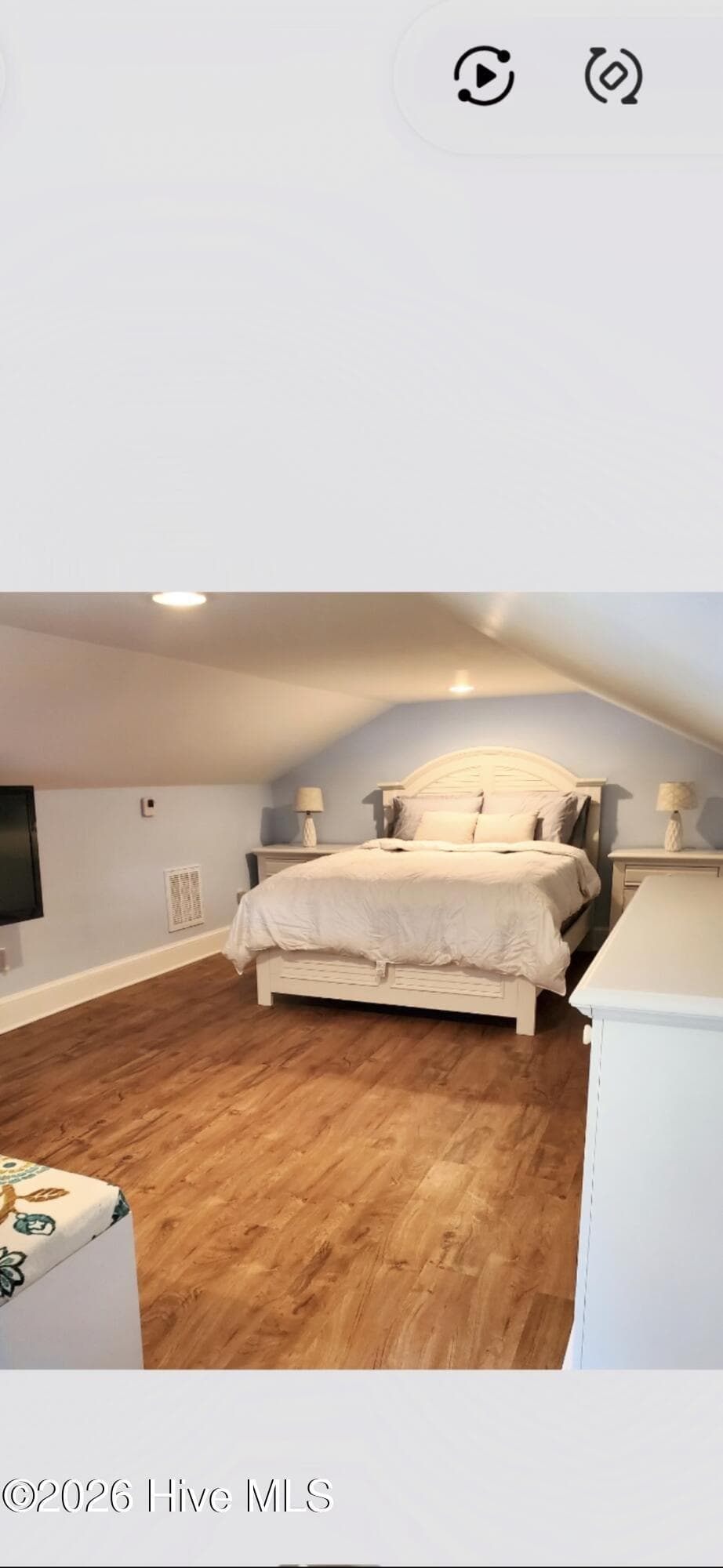 The bedroom when it had furniture in it - 593 La Wane Lane, Trenton, NC 28585