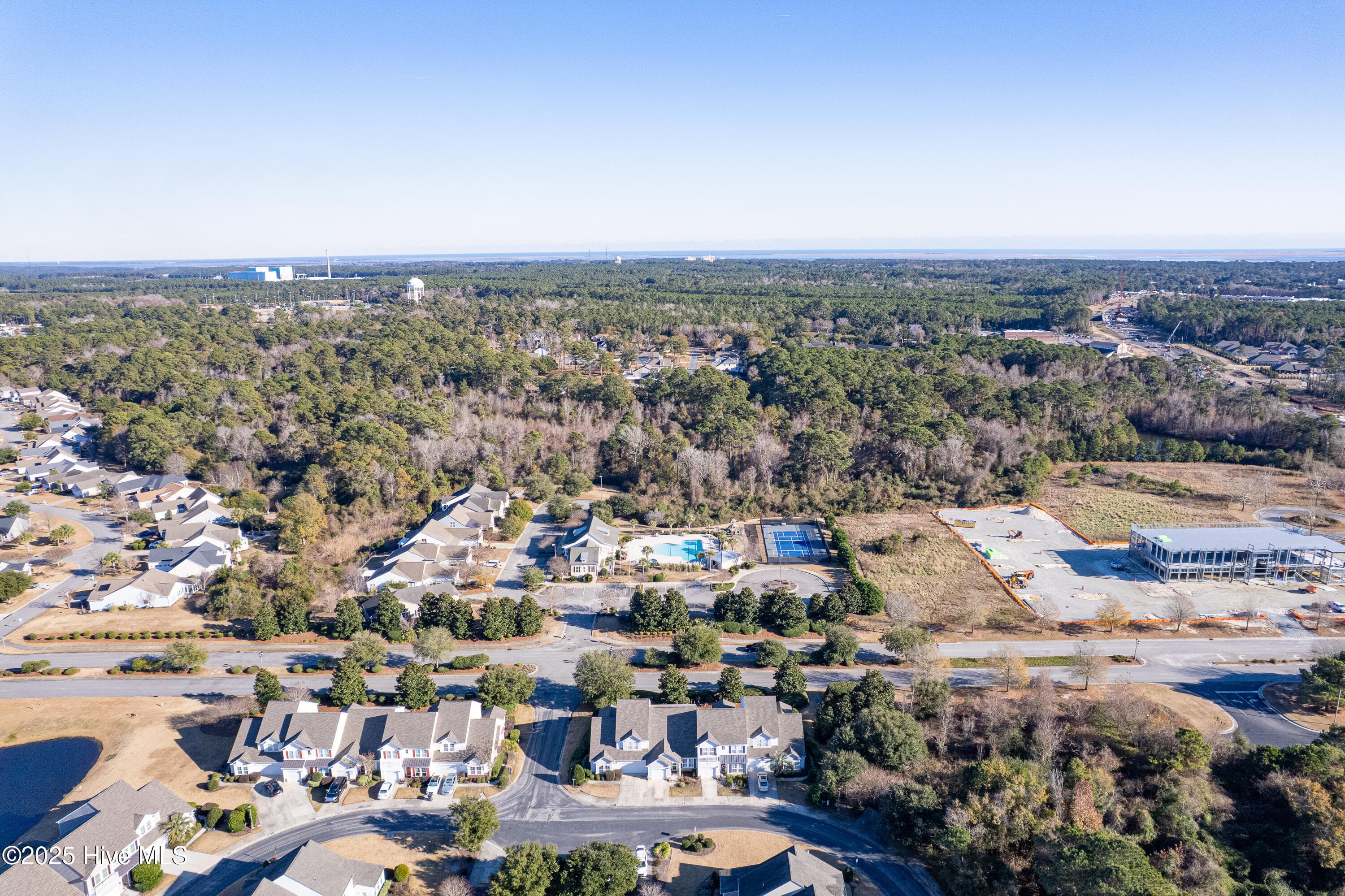 Unit sides just across from clubhouse and pool - 4020 Norseman Loop Unit 2, Southport, NC 28461