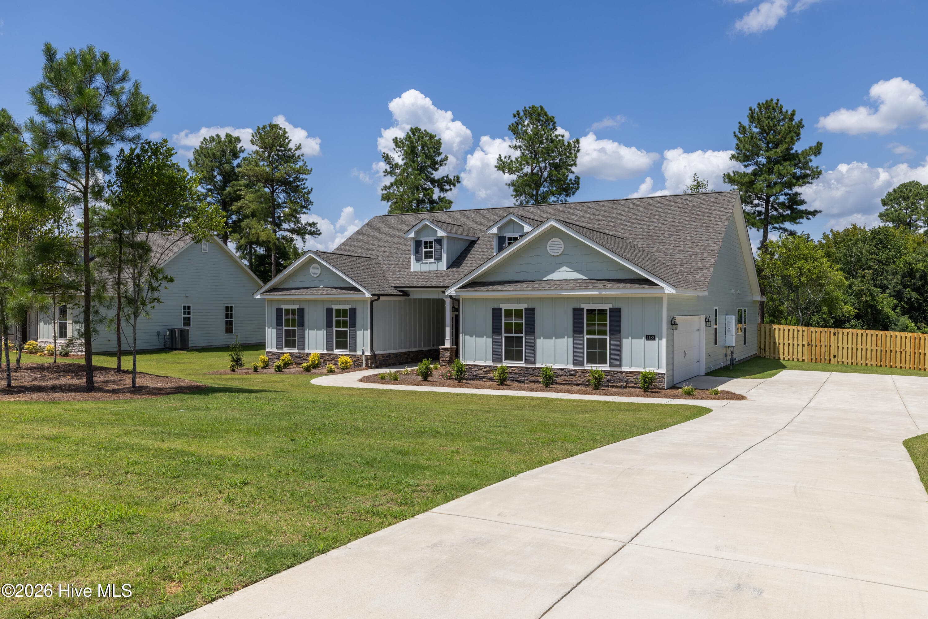 Side entry garage - 1488 Bellingham Drive, Beech Island, SC 29842