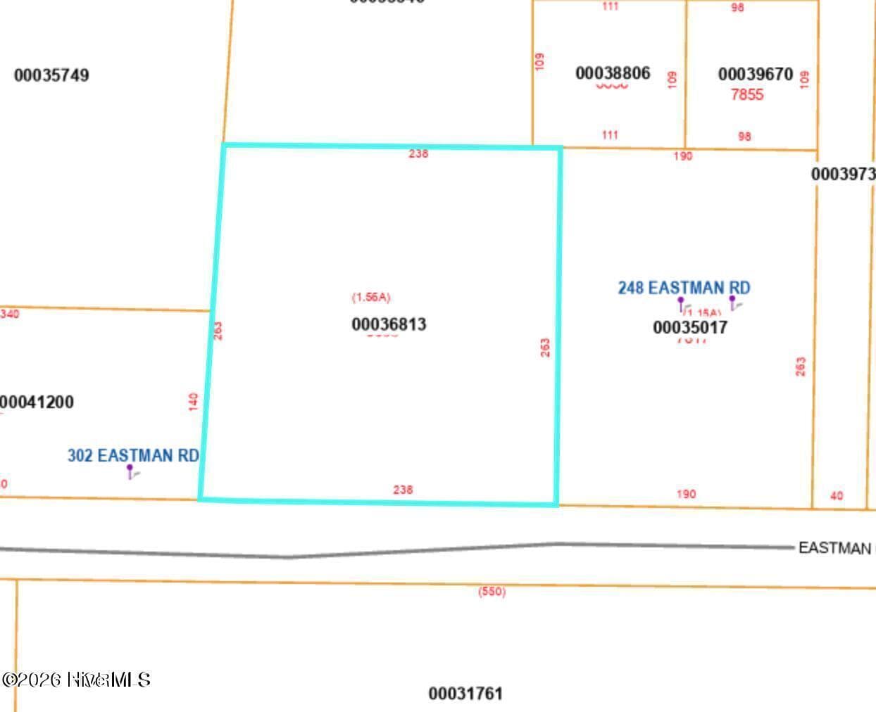 Residential Lot at 304 Eastman Road, Southern Pines, NC 28387, photo 5 of 5
