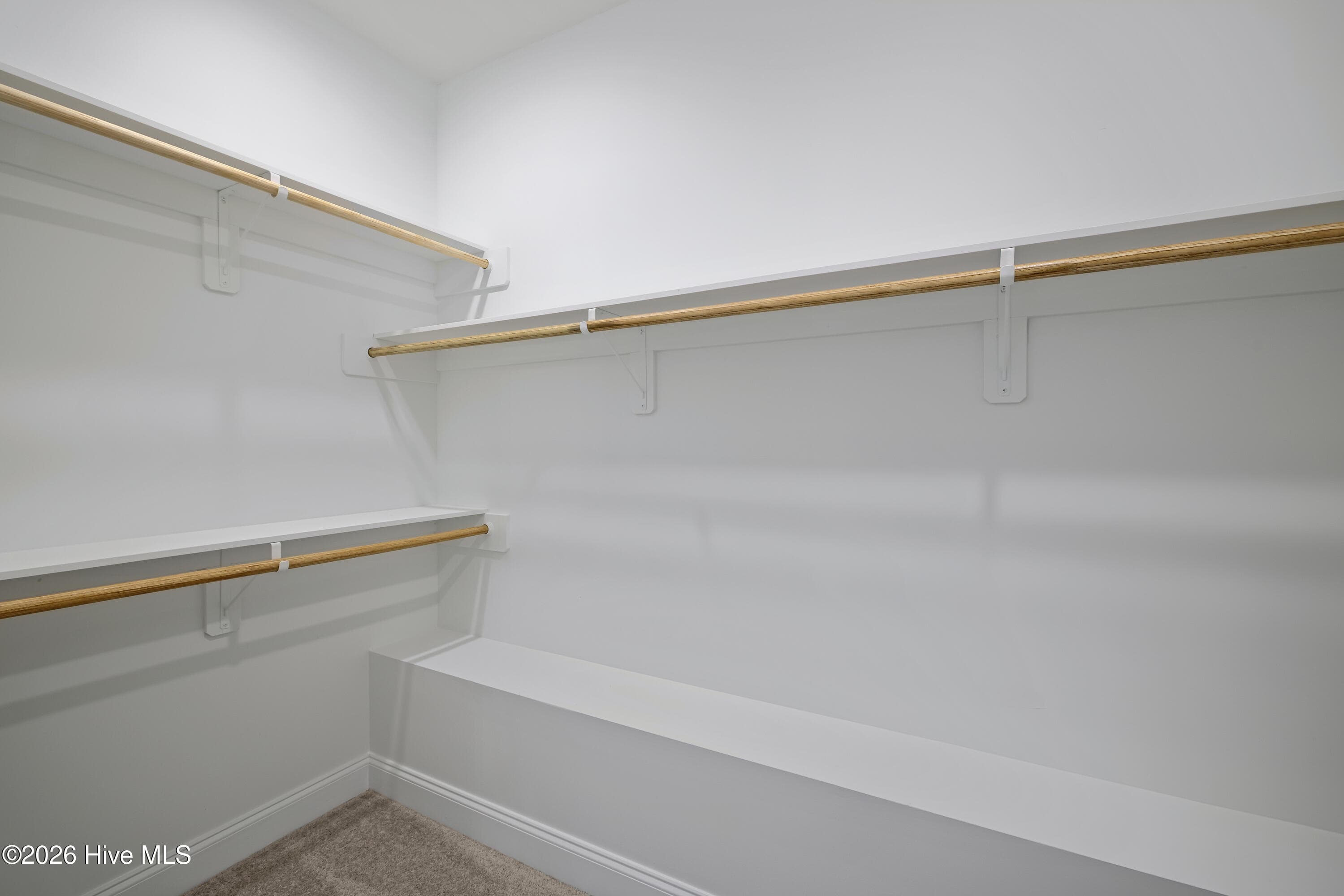 Wood shelving in all closets! - 1589 Bellingham Drive, Beech Island, SC 29842