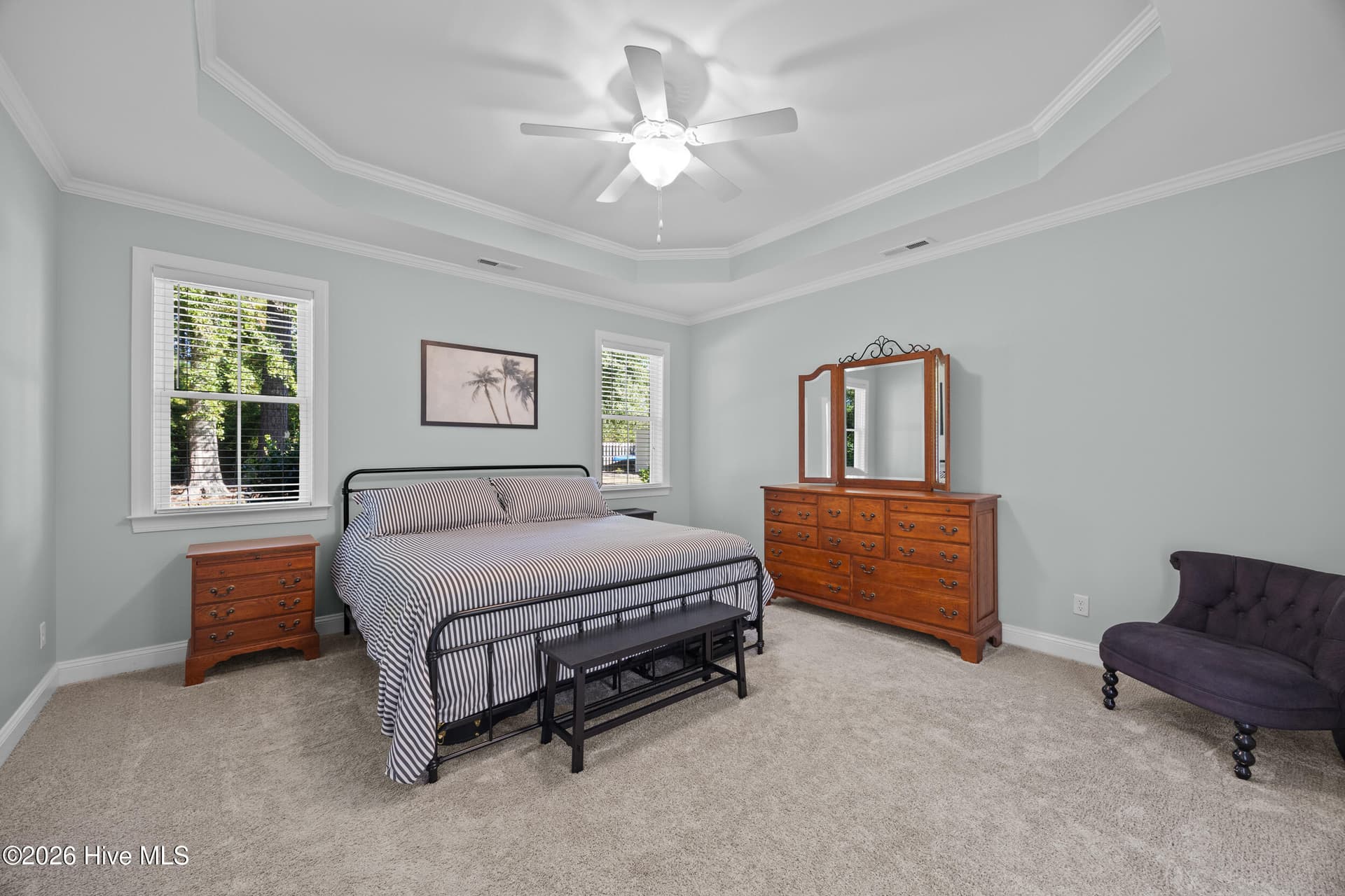 Primary bedroom - 323 Crown Pointe Drive, Hampstead, NC 28443