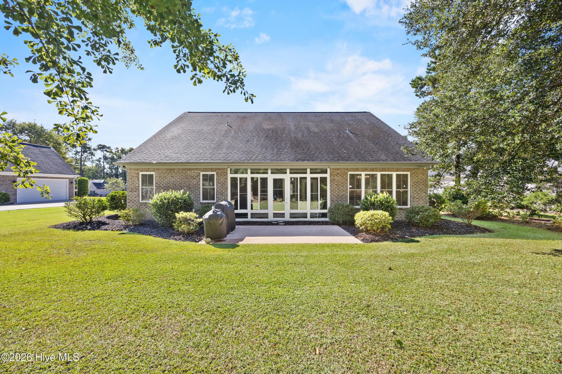 Large Back yard - 323 Crown Pointe Drive, Hampstead, NC 28443