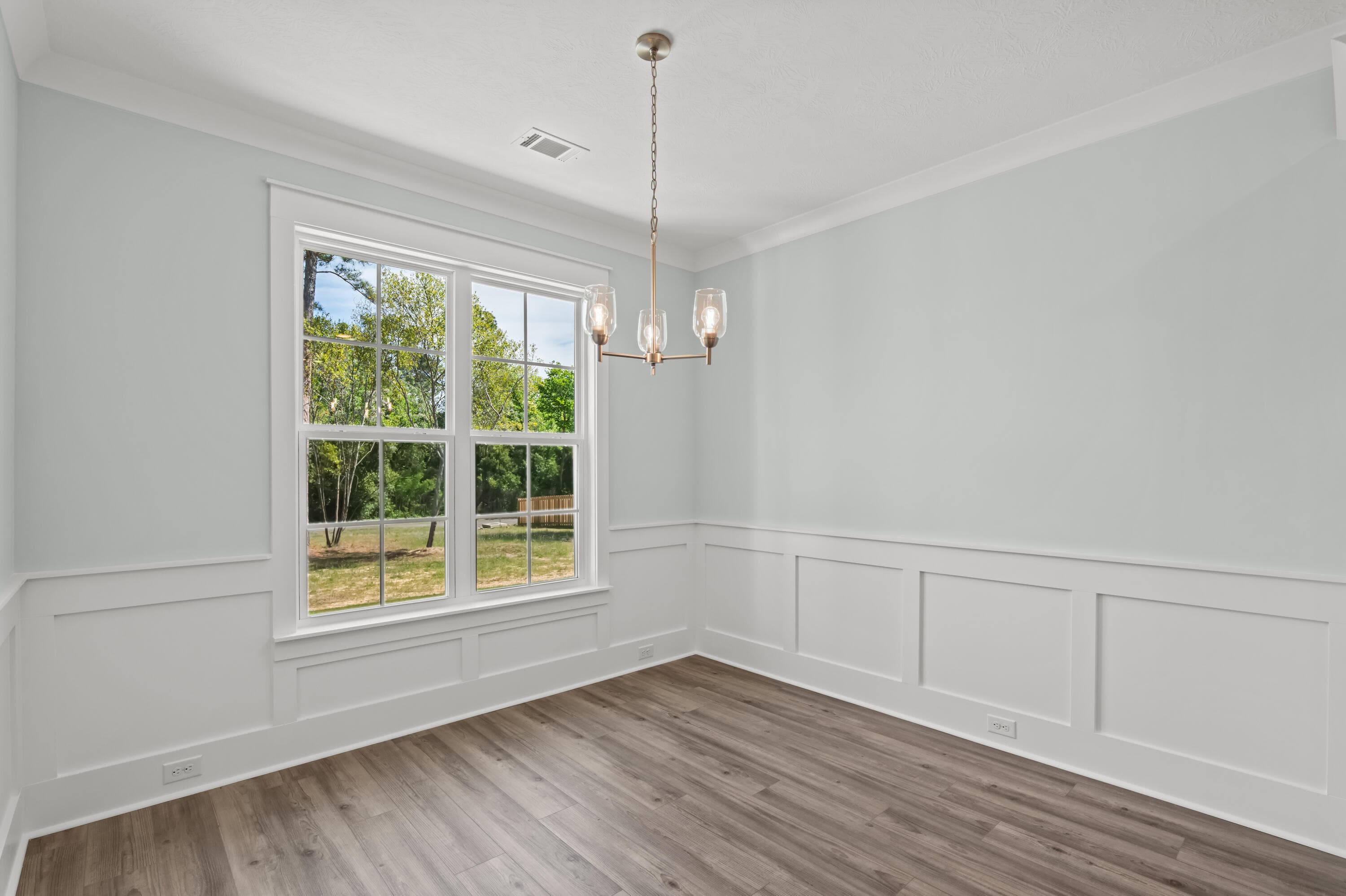 Breakfast room with added trim detail - 1488 Bellingham Drive, Beech Island, SC 29842