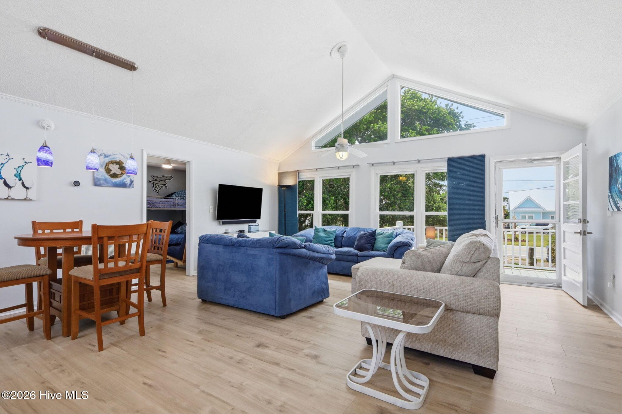 Living & Dining - 1607 Emerald Drive, Emerald Isle, NC 28594