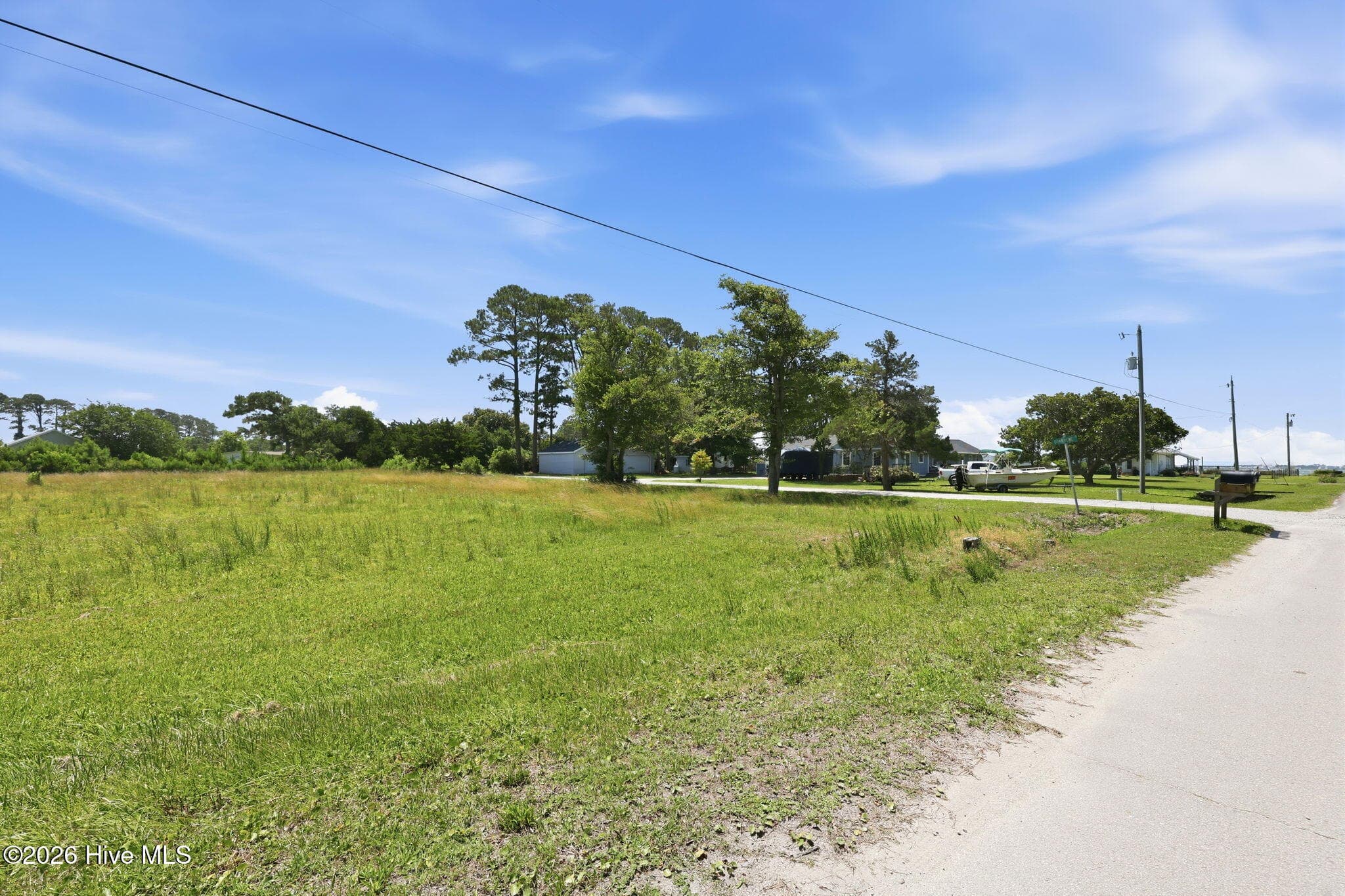 View From Road Facing Side Street - 233 Ferry Dock Road, Gloucester, NC 28528