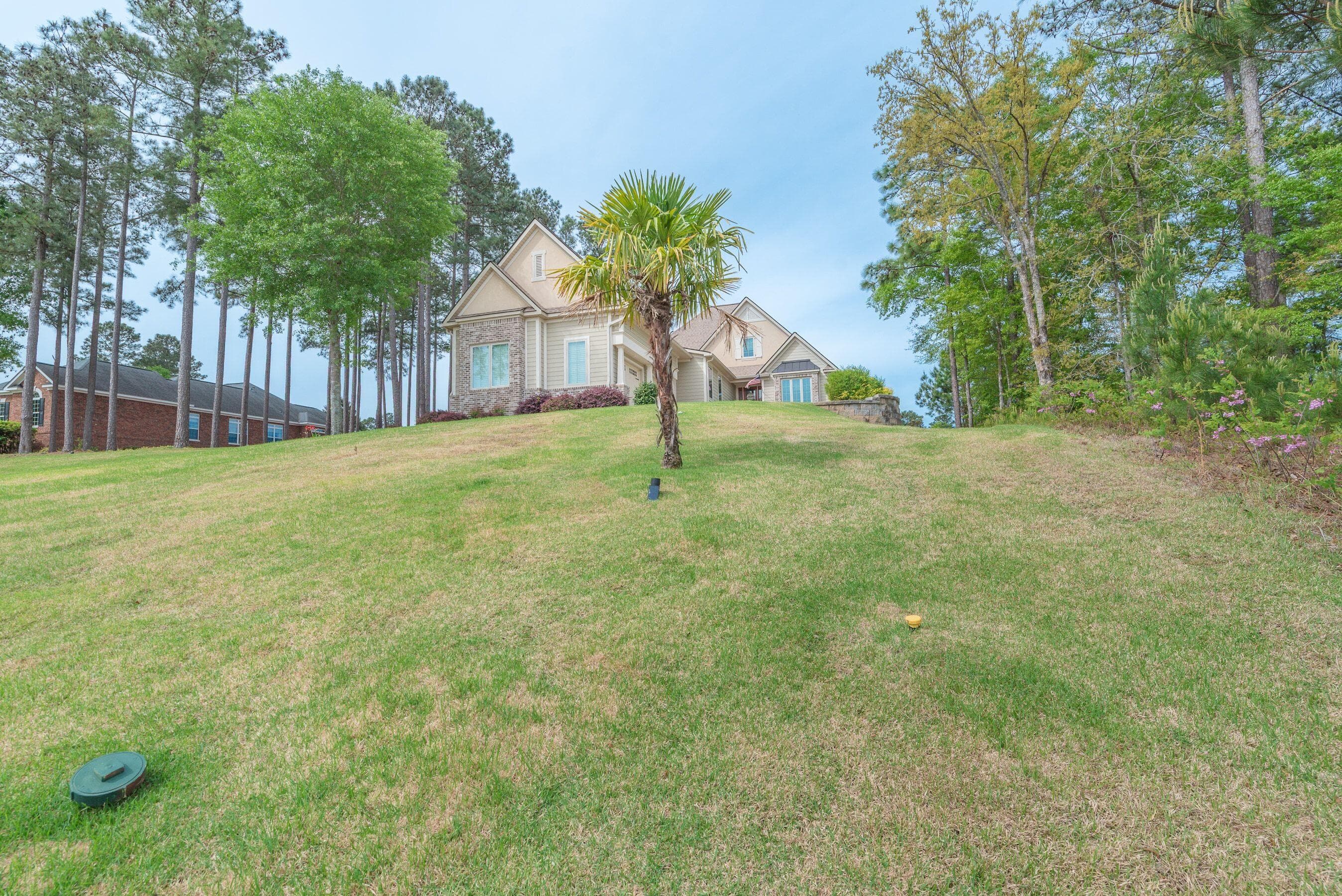 Front of home from right - 207 Quiet Oak Court, Aiken, SC 29803