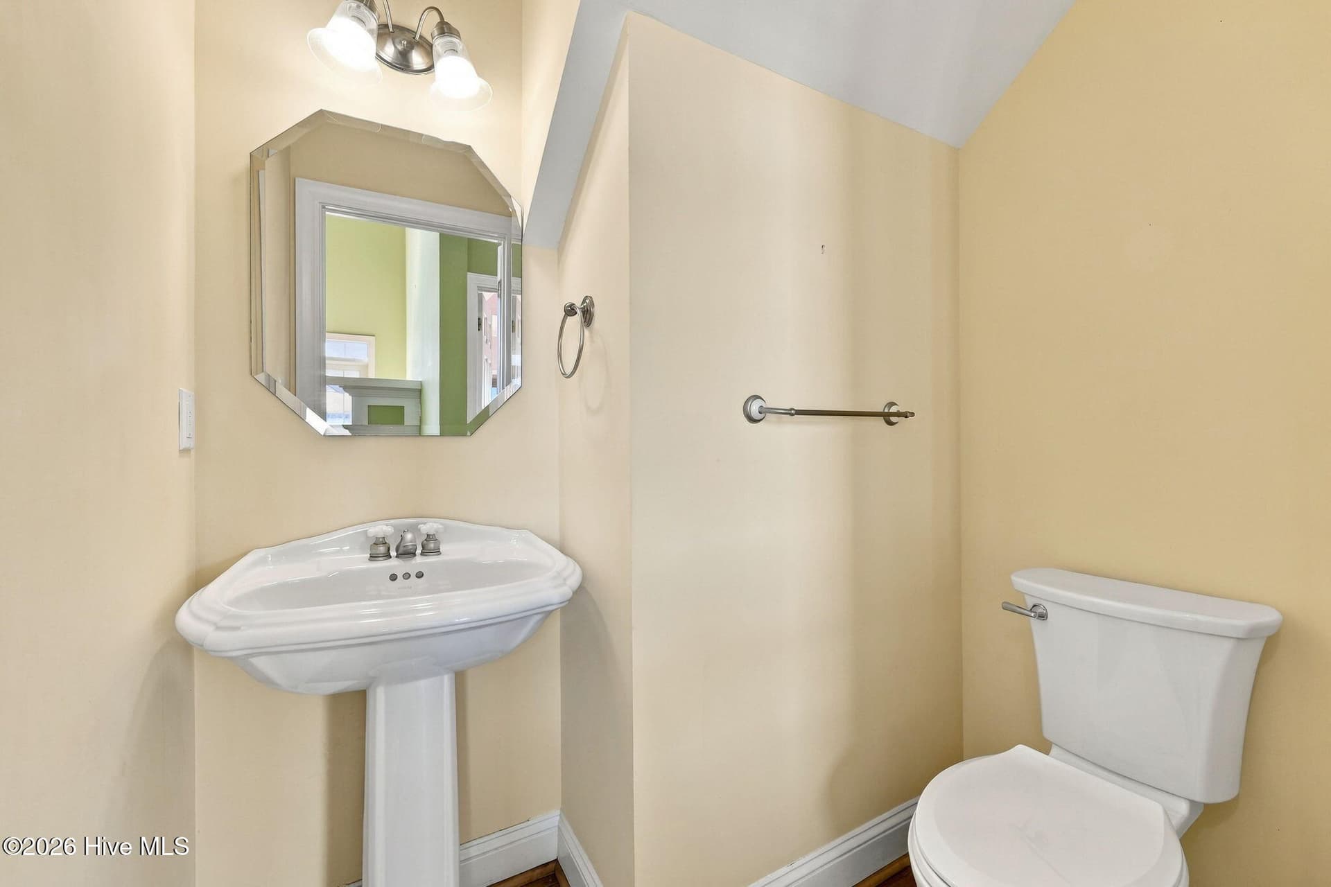 half bath on lower level - 105 Magens Court W, Cedar Point, NC 28584