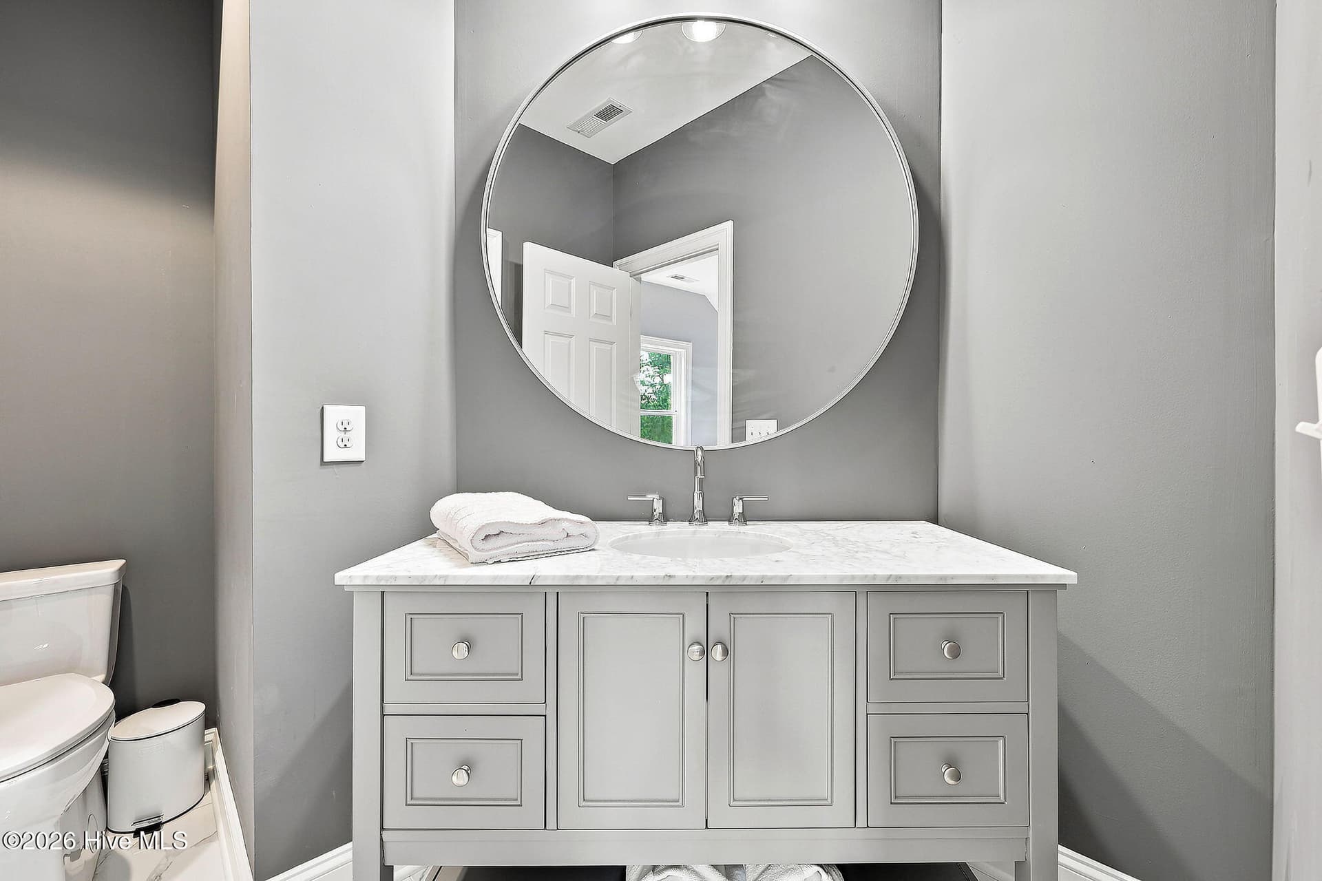 Upstairs bathroom - 102 Chesterfield Drive, Pinehurst, NC 28374
