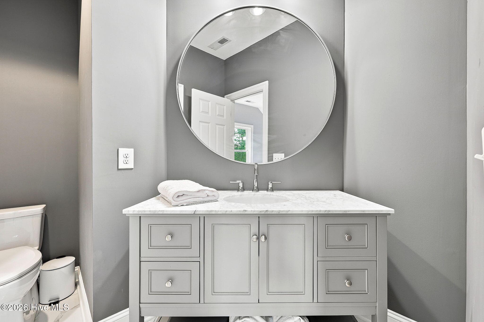 Upstairs bathroom - 102 Chesterfield Drive, Pinehurst, NC 28374