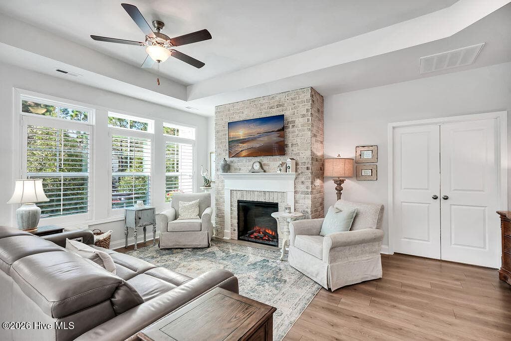 Double doors lead to a truly private owner's suite. - 142 Rice Marsh Way, Wilmington, NC 28412
