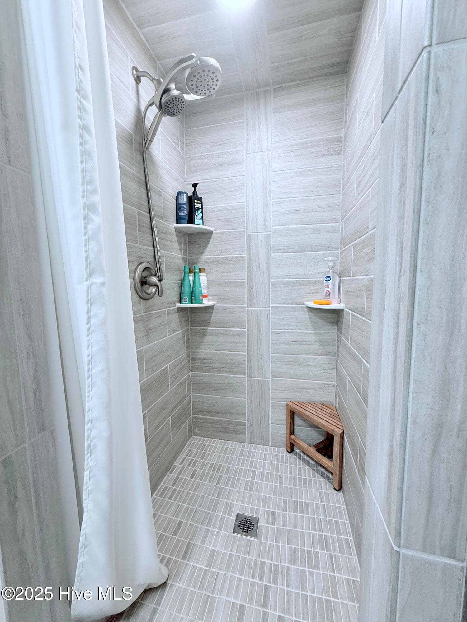 Downstairs walk-in shower - 5405 Cedar Tree Lane, Emerald Isle, NC 28594