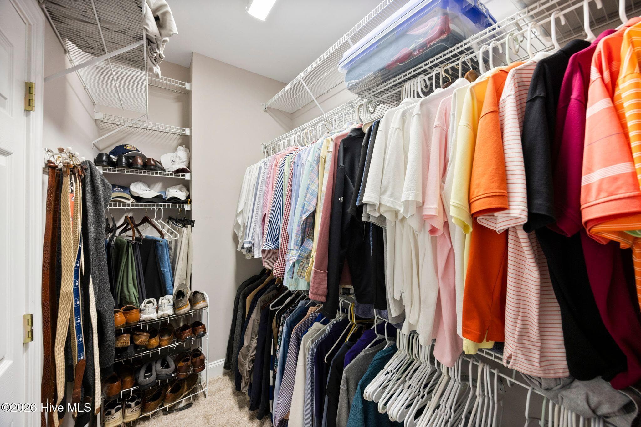 WALK-IN CLOSET in Primary Bedroom Suite - 2807 Inverness Circle SE, Southport, NC 28461
