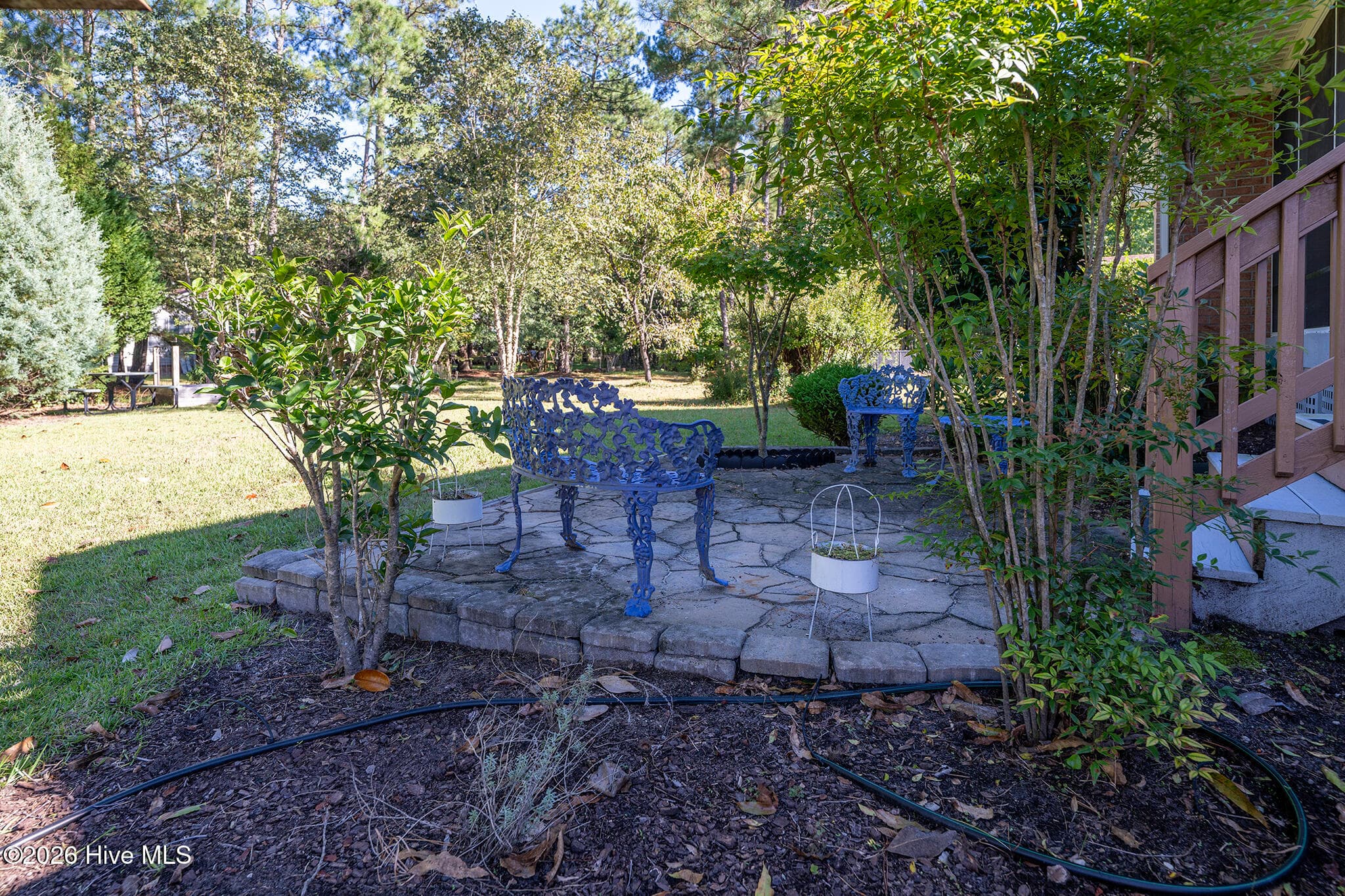 Back Patio & Yard - 5505 Blackbeard Lane, New Bern, NC 28560