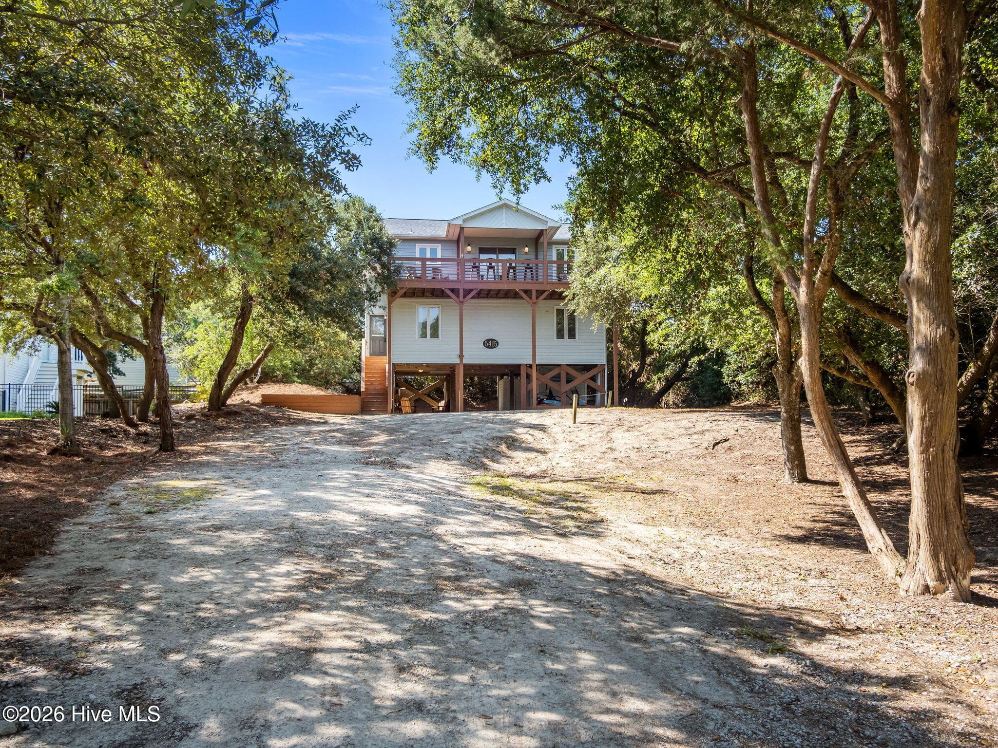 Street Elevation - 5415 Cedar Tree Lane, Emerald Isle, NC 28594