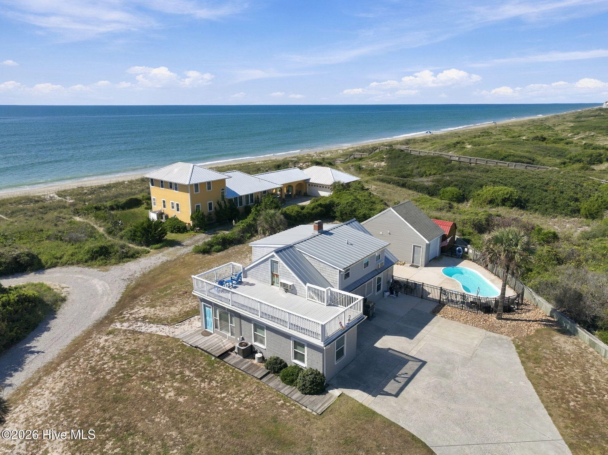 Single Family Residence at 203 Hoffman Beach Road, Salter Path, NC 28512, photo 51 of 55