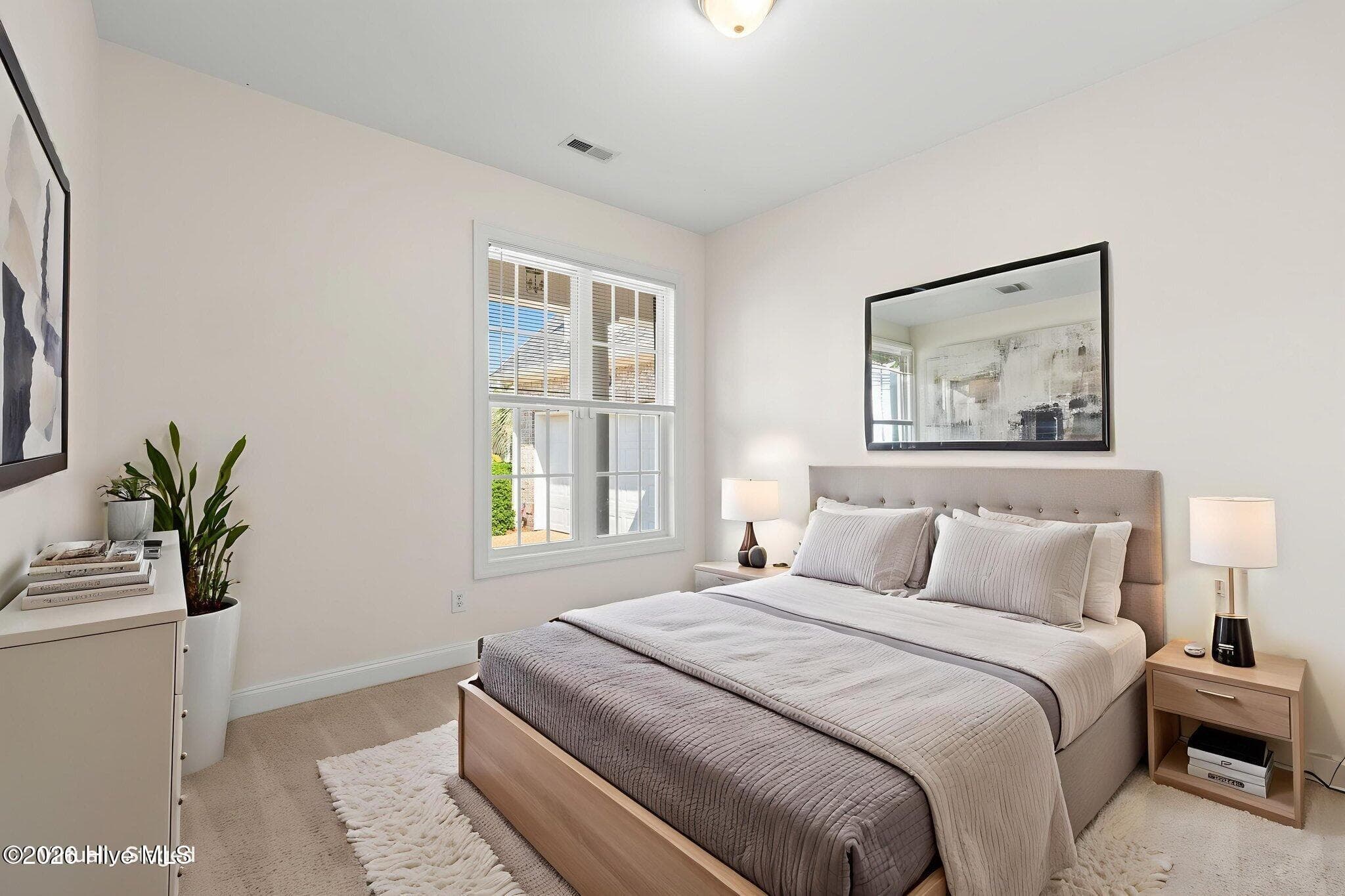 Bedroom 3 (AI staged) - 1052 Stonebridge Lane, Leland, NC 28451