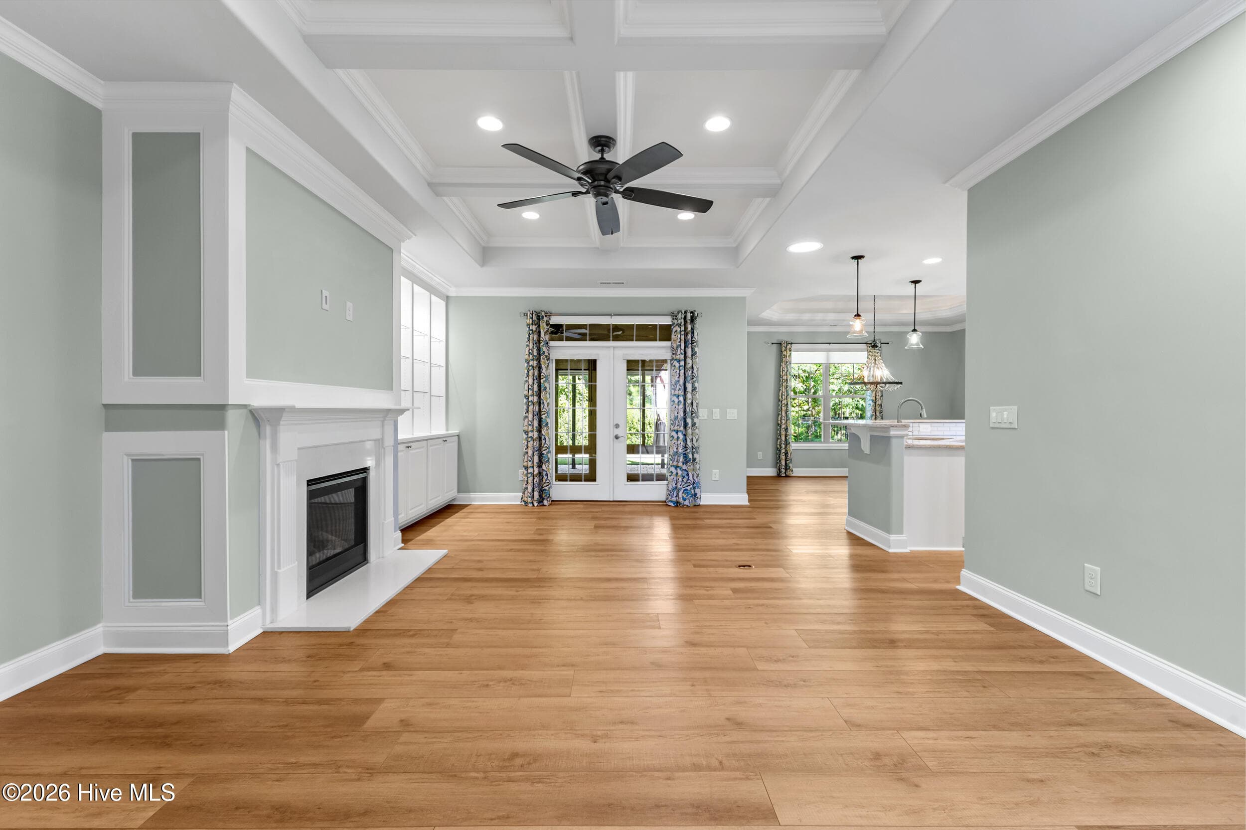Living room out to sunroon - 615 Jenoa Drive, Castle Hayne, NC 28429