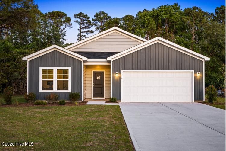 Sample photos shown are of the model home and are intended to showcase craftsmanship and design quality. - 5510 Peace And Plenty Court, New Bern, NC 28560