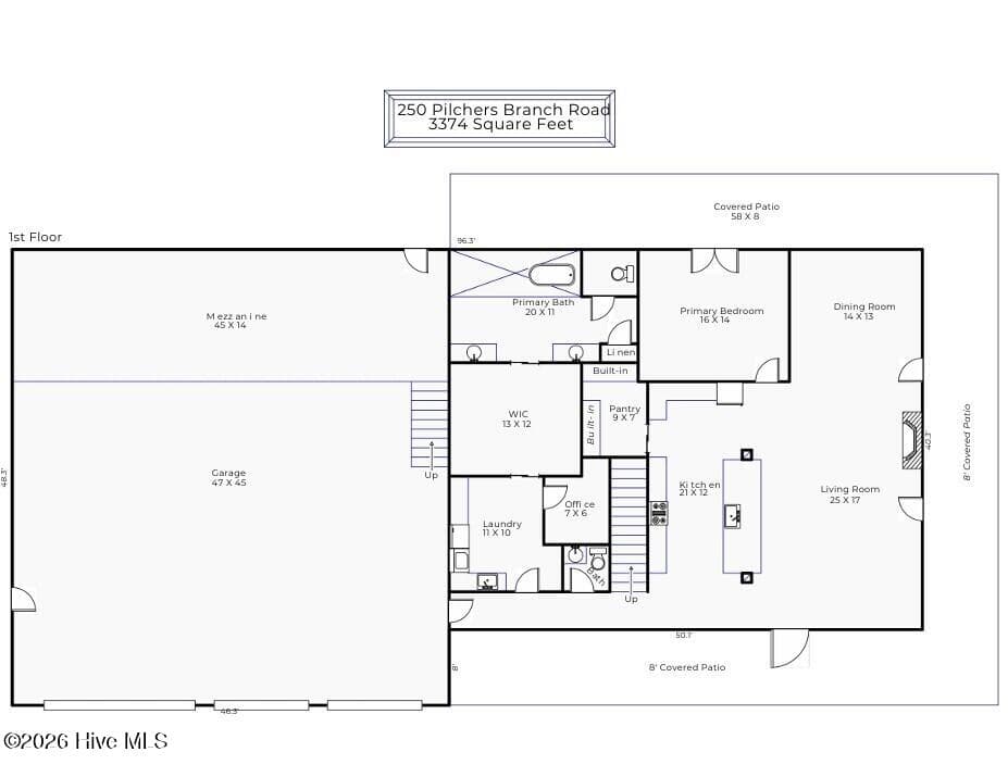 Single Family Residence at 250 Pilchers Branch Road, Holly Ridge, NC 28445, photo 76 of 78