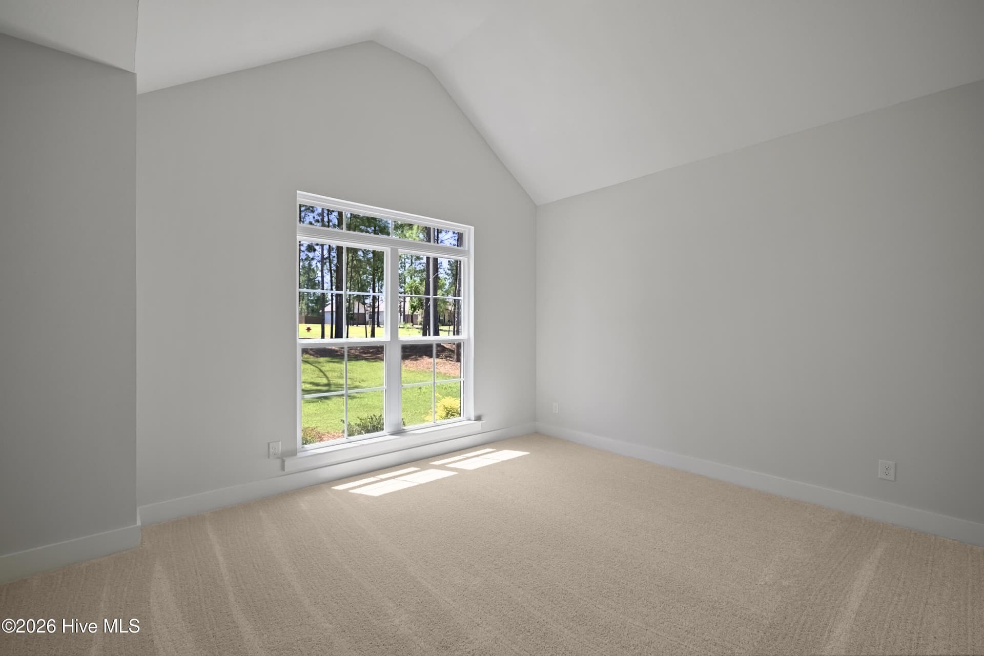 Bedroom 3 with high ceiling - 1096 Bellingham Drive, Beech Island, SC 29842