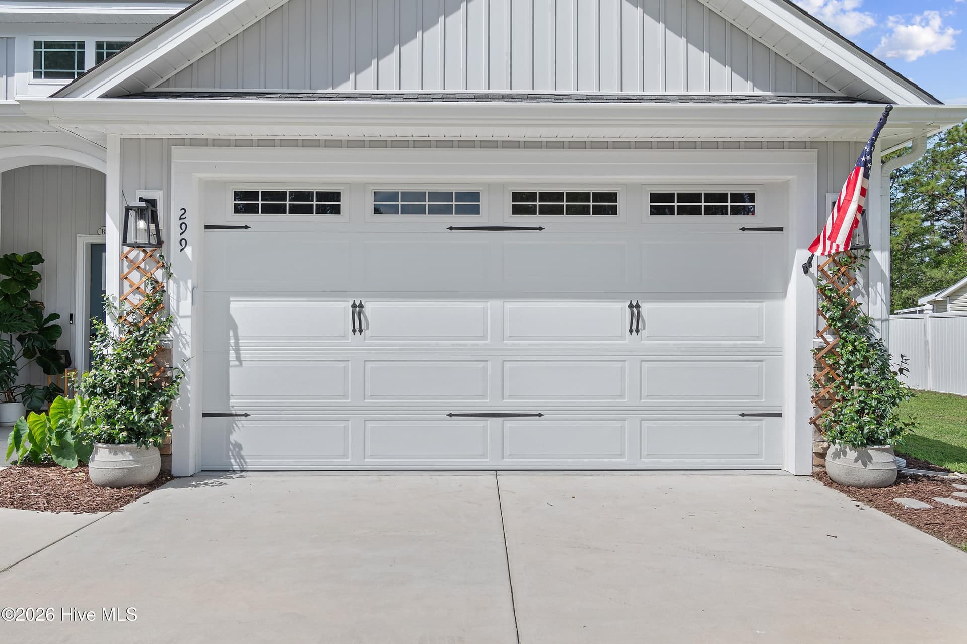 Two car garage with easy access to the foyer - 299 Boundaryline Drive NW, Calabash, NC 28467
