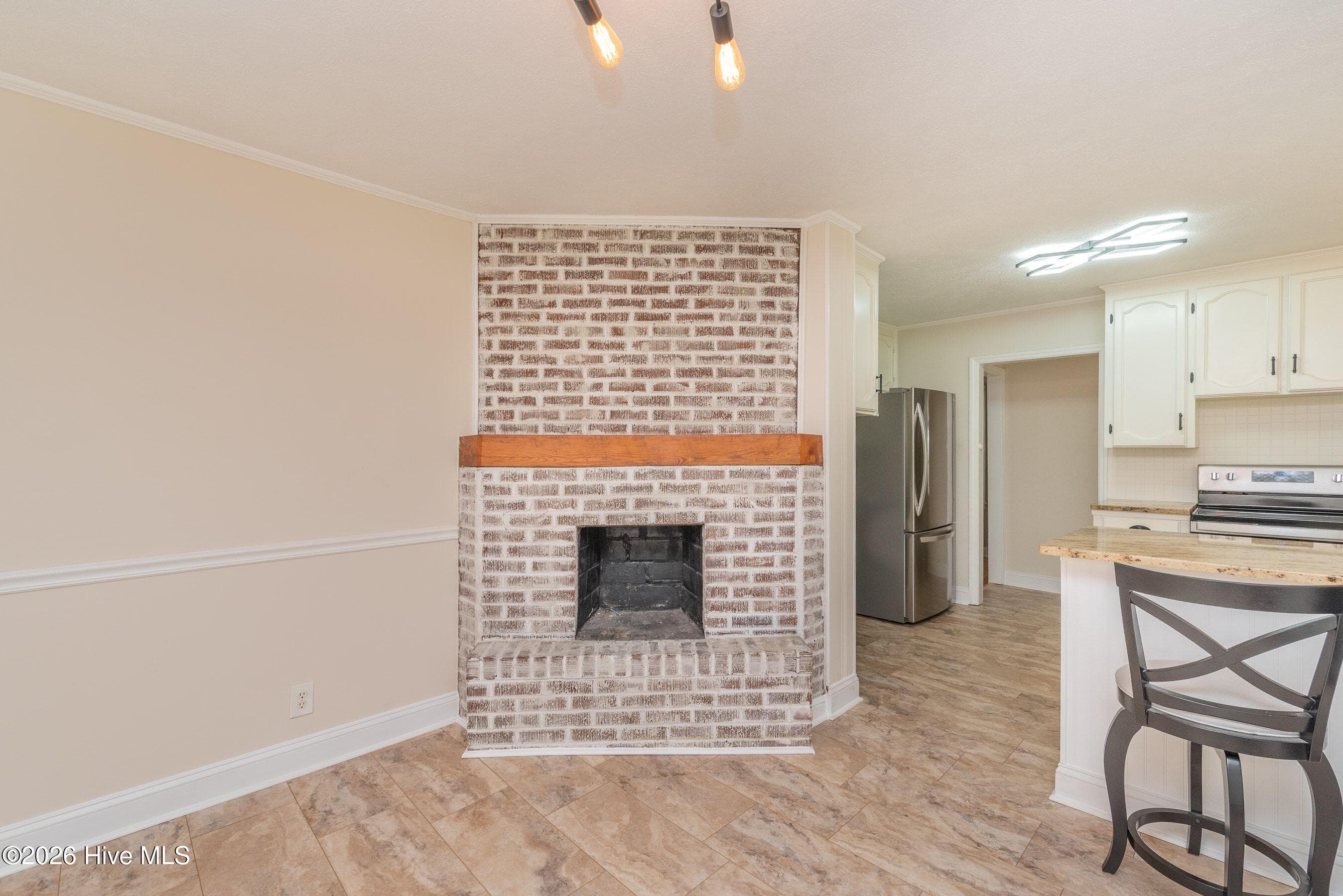 Fireplace(non-working) - 210 Dunbarton Circle SE, Aiken, SC 29803
