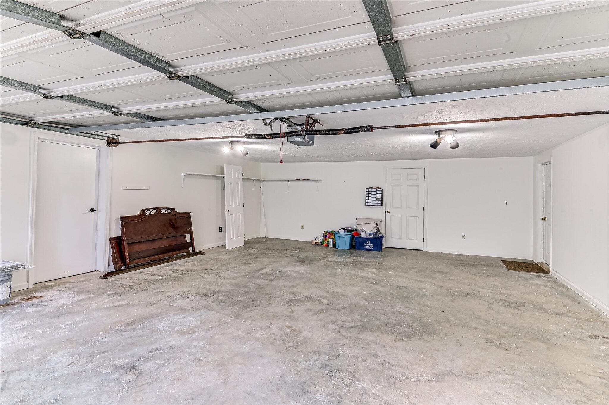 New ceiling and paint in the garage - 16 Rapids Court, North Augusta, SC 29841