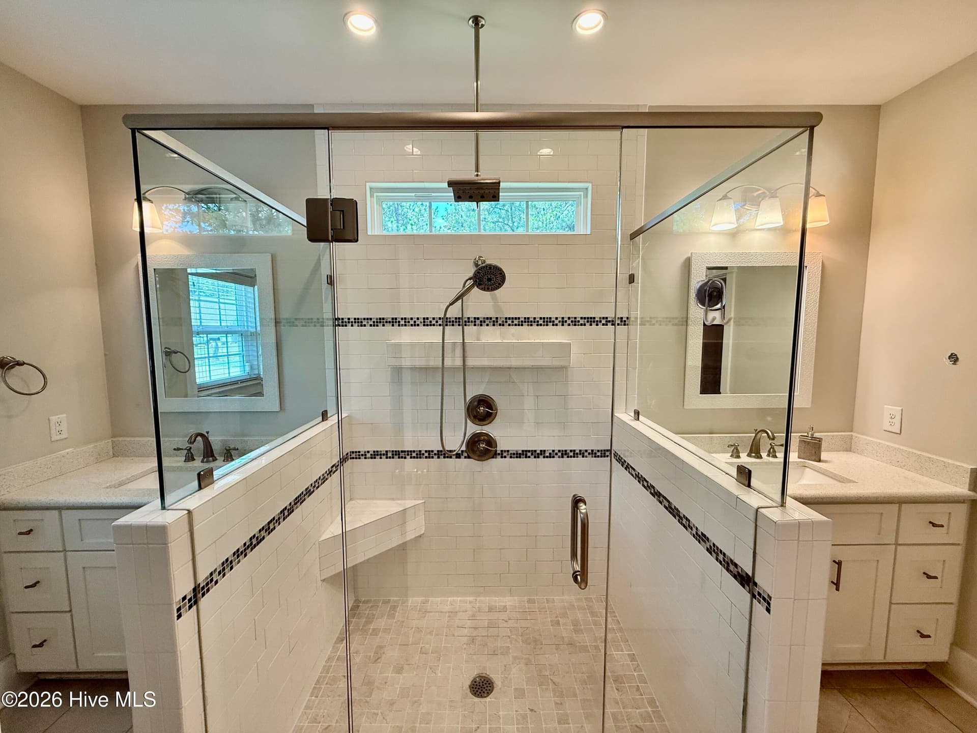 1st full bath-down - 24 Banning Drive, Whispering Pines, NC 28327