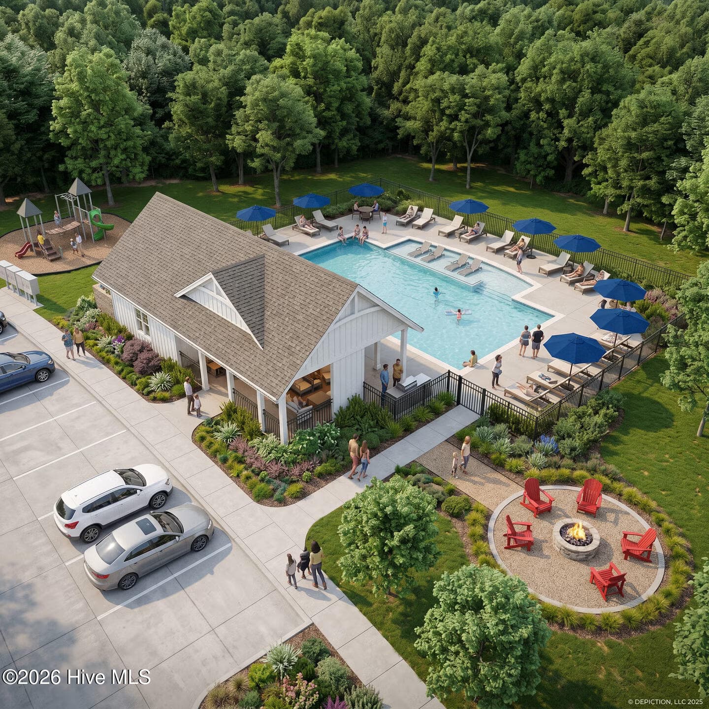 Rendering of future amenities in the community - 762 Pelican Cove Way SE 299, Southport, NC 28461