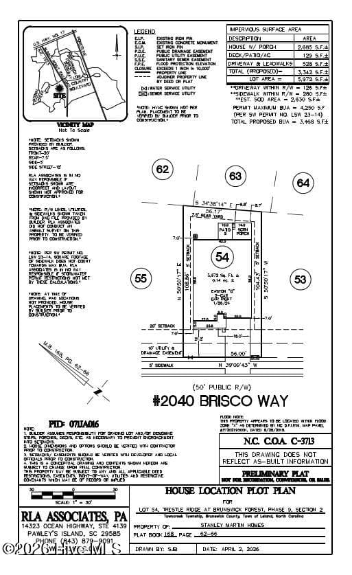 Single Family Residence at 2040 Brisco Way, Leland, NC 28451, photo 31 of 31