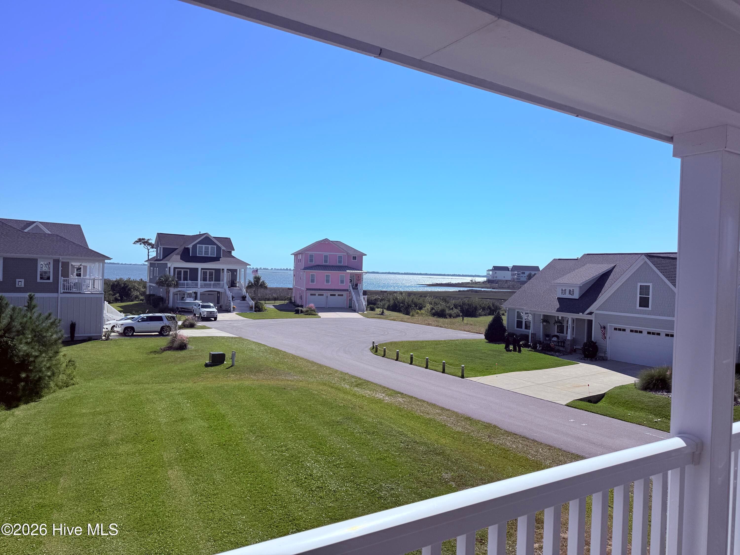 2nd Level porch view - 603 Trawler Place, Newport, NC 28570, Newport