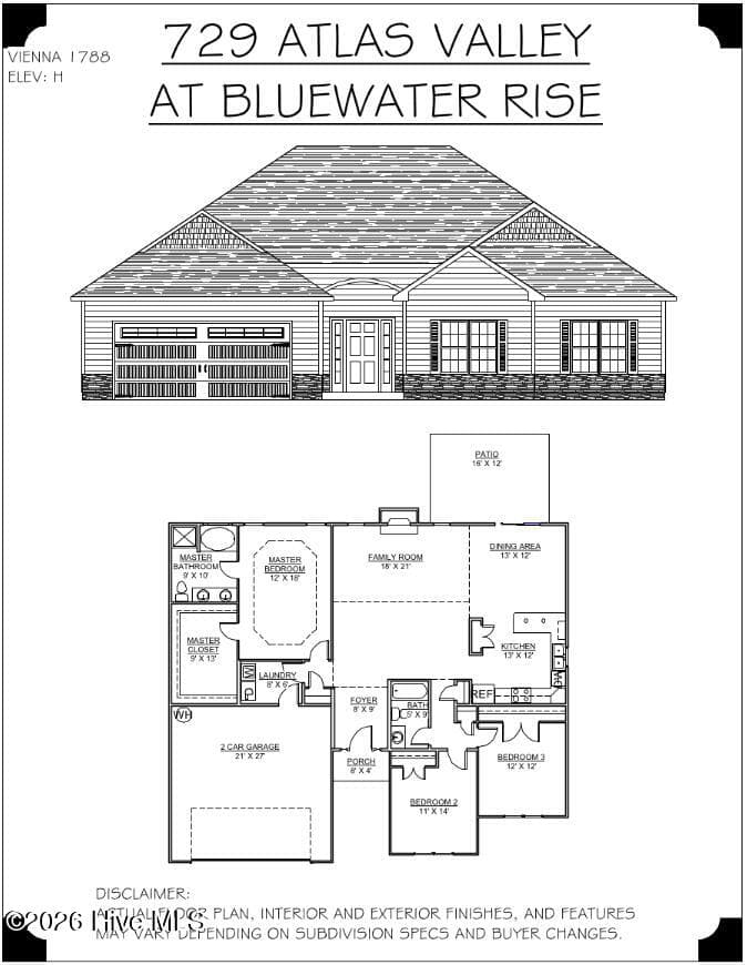 Single Family Residence at 1018 Croaker Court, New Bern, NC 28562, photo 3 of 13