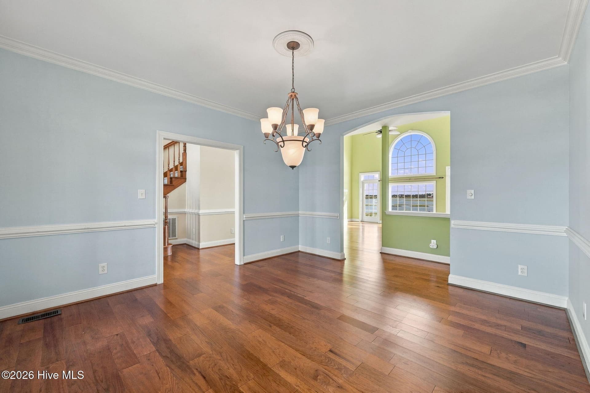 spacious formal dining room to the right of front door upon entry - 105 Magens Court W, Cedar Point, NC 28584