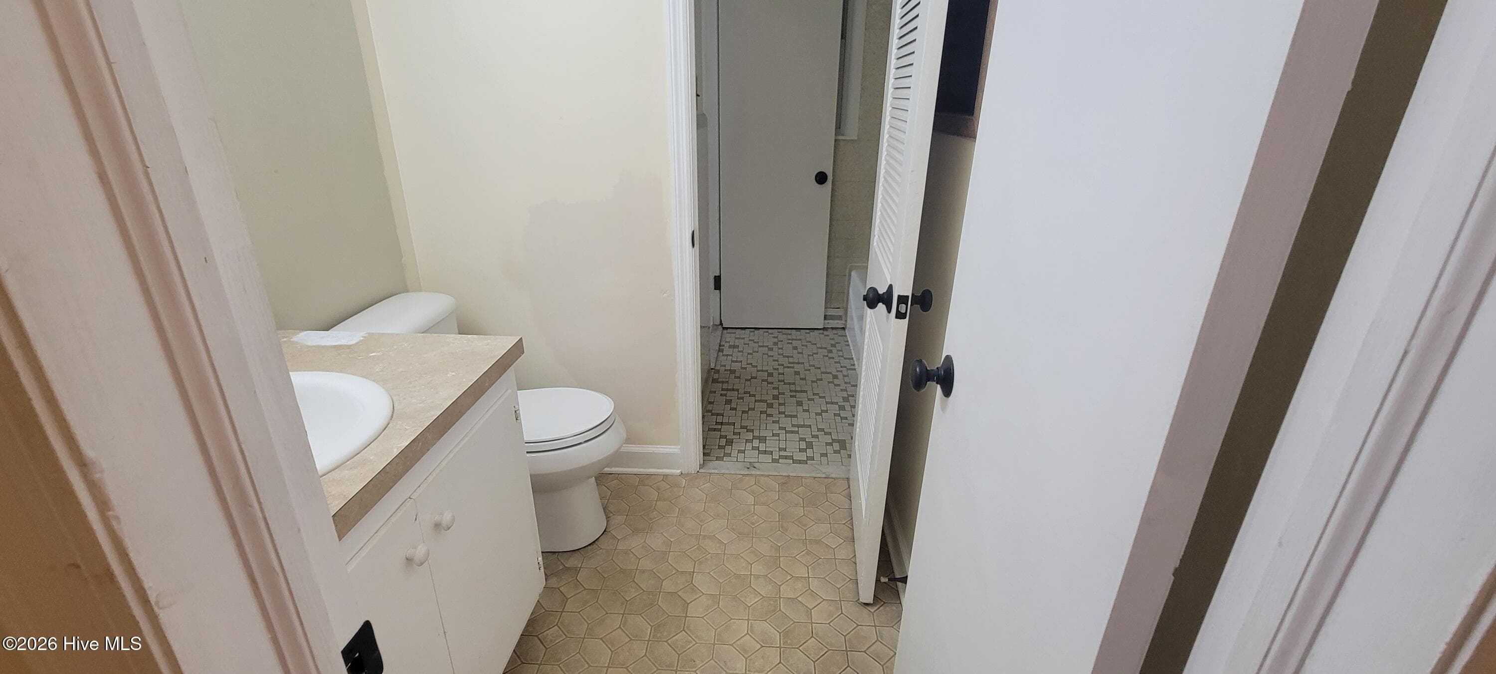 Bathroom in hallway - 110 Landon Drive, Washington, NC 27889