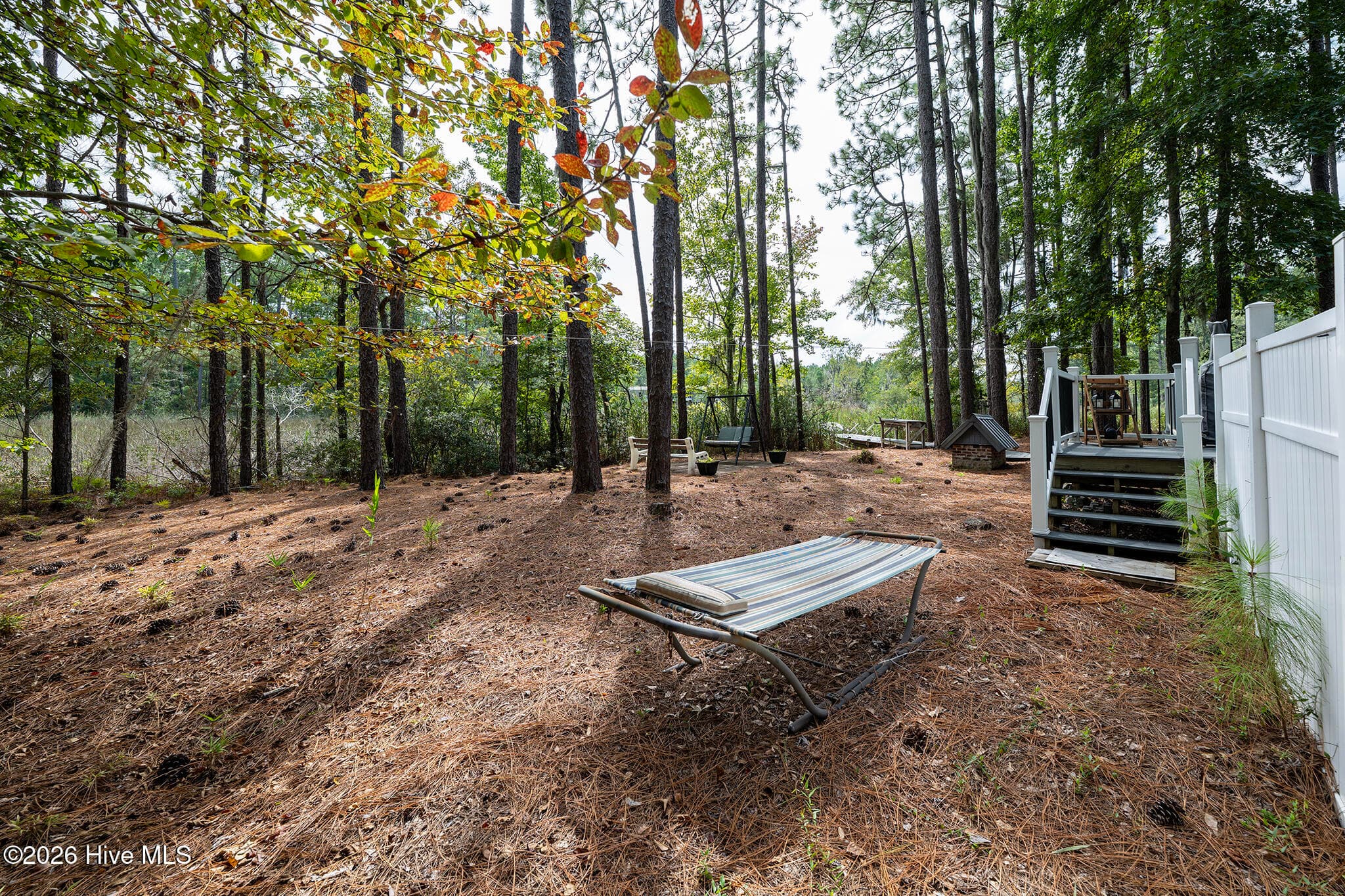 Back Yard - 106 Windlass Way, Aurora, NC 27806
