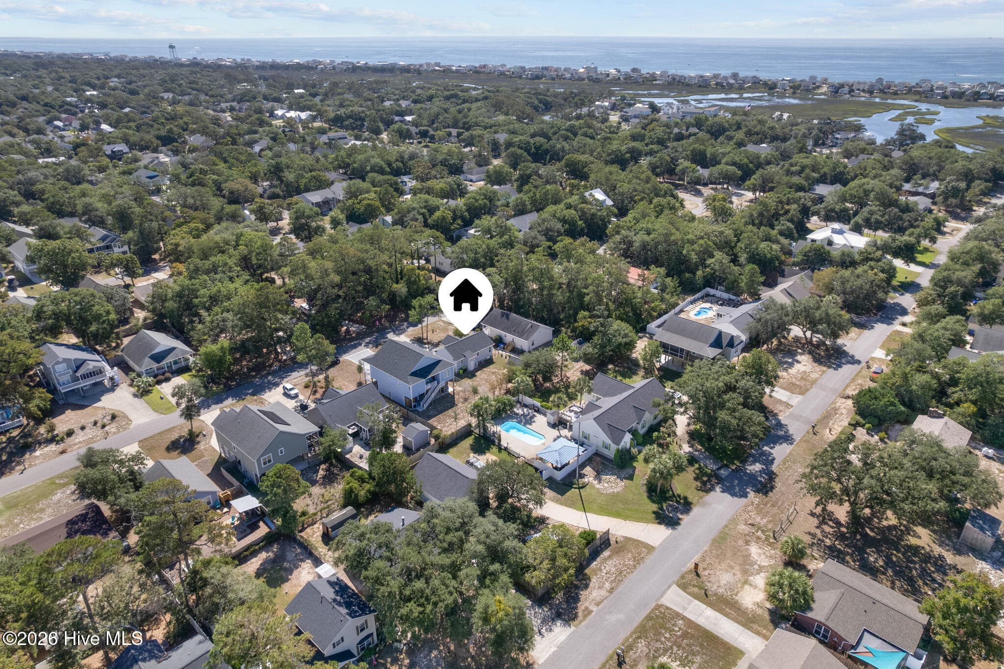Single Family Residence at 115 NW 17th Street, Oak Island, NC 28465, photo 42 of 44