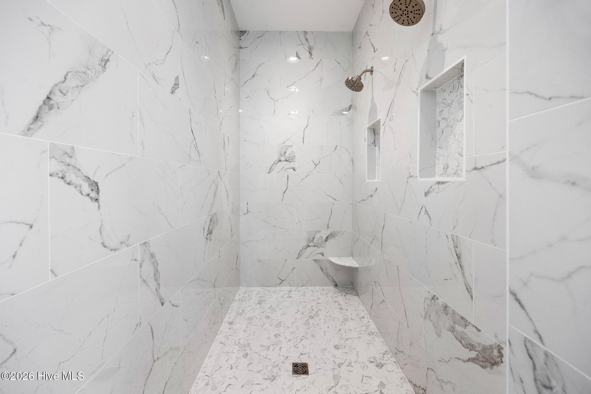 Primary Double Tile Shower - 26 Kilbride Drive, Pinehurst, NC 28374