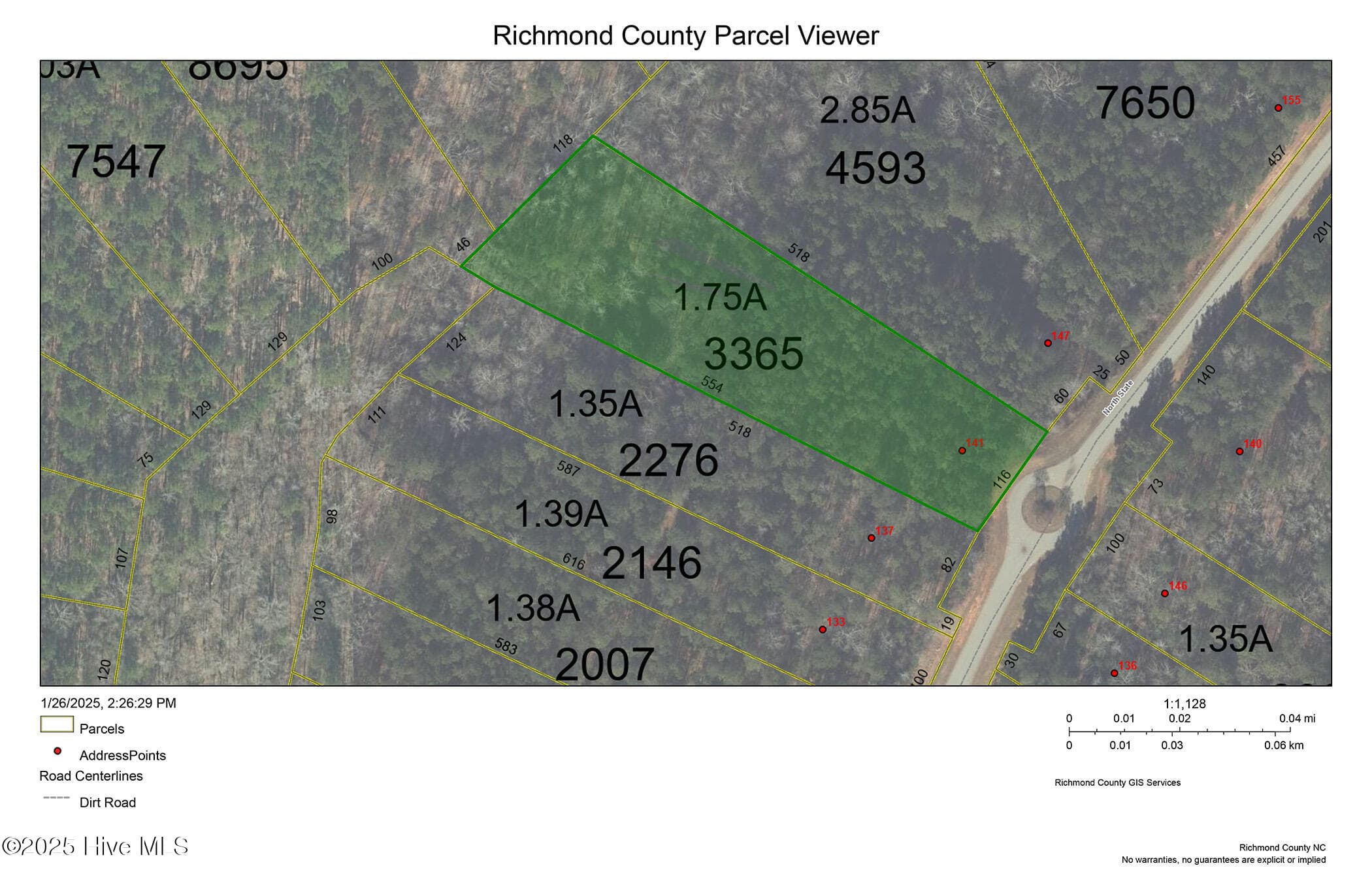 Residential Lot at 141 N State Lane, Rockingham, NC 28379, photo 2 of 17