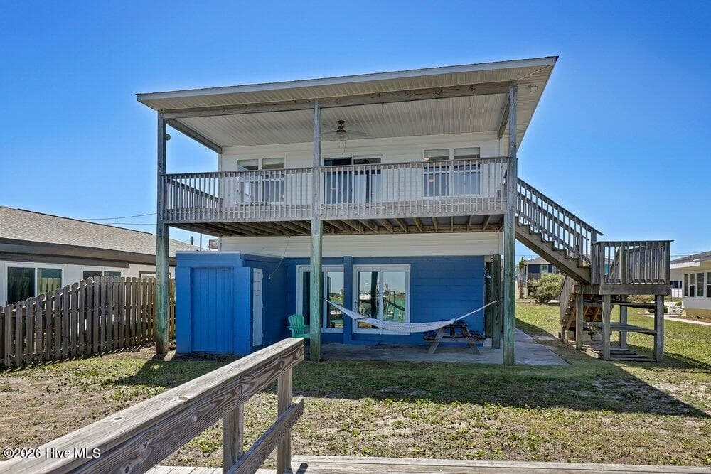 Single Family Residence at 712 Channel Boulevard, Topsail Beach, NC 28445, photo 54 of 62
