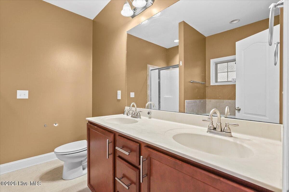 Master Bathroom - 107 Somervale Lane, Goldsboro, NC 27530
