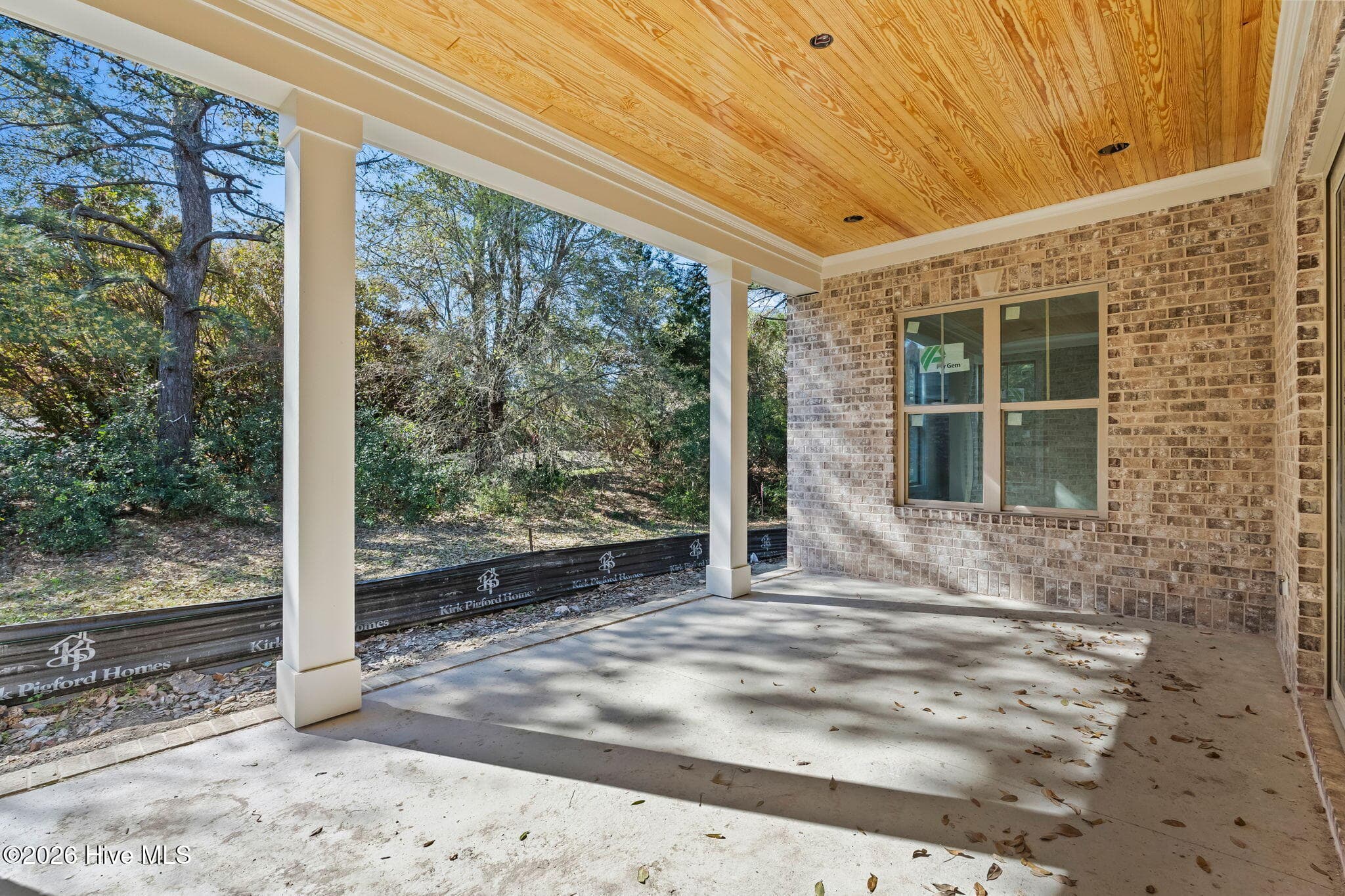 rear porch - 8813 Kirkcaldy Court, Sunset Beach, NC 28468, Sunset Beach