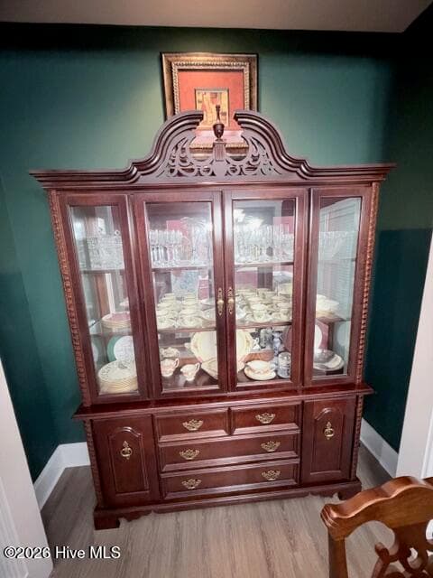 Built-in Cove for China Cabinet with a Light - 138 Trestle Street, Hamlet, NC 28345