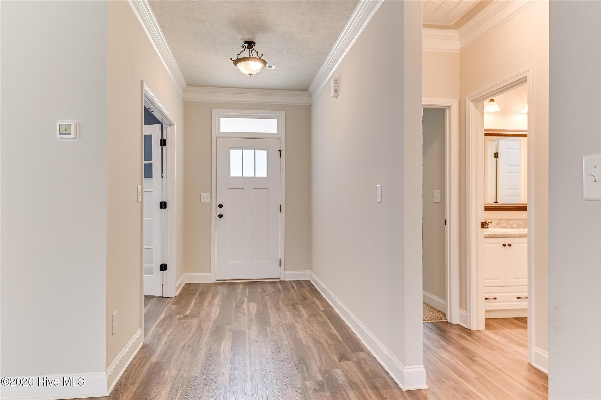 View from hallway to foyer - 160 Swinton Pond Road, Grovetown, GA 30813