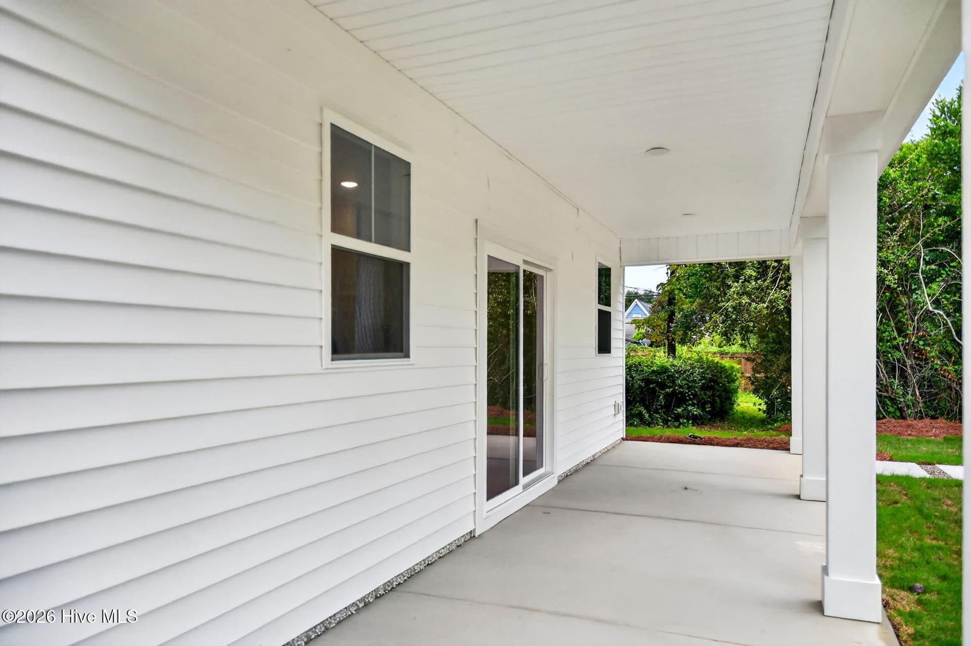 Back Porch Looking South - 2303 Chestnut Street, Wilmington, NC 28405