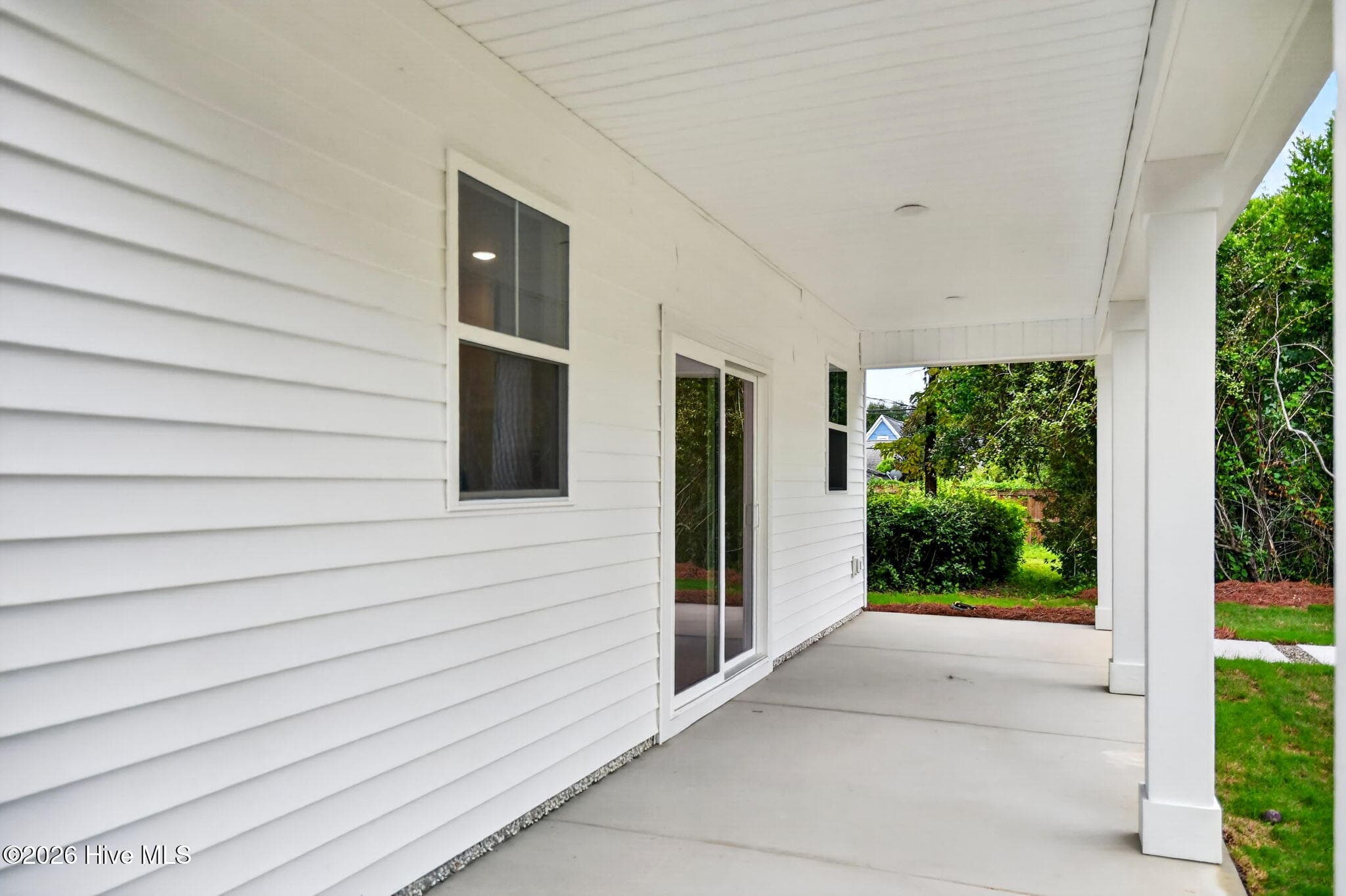 Back Porch Looking South - 2303 Chestnut Street, Wilmington, NC 28405