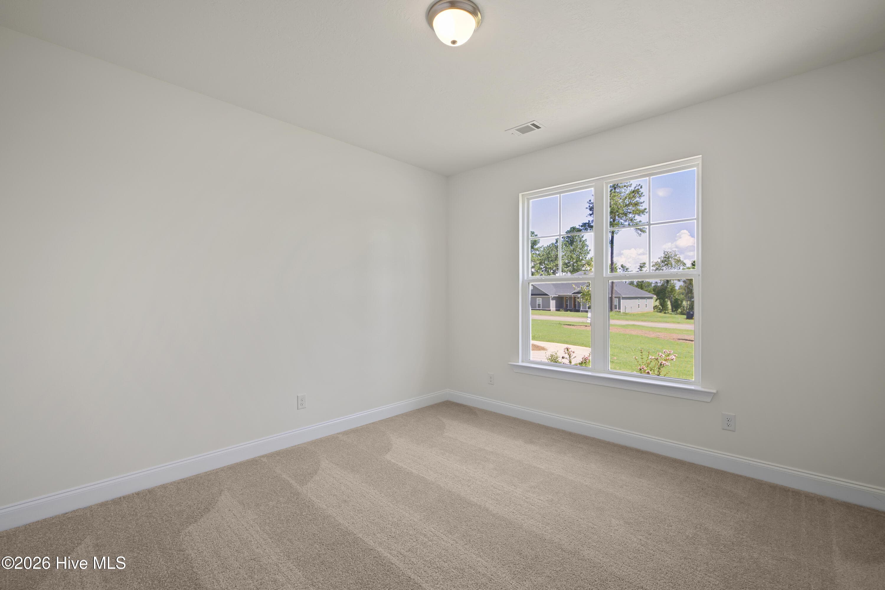 Bedroom 2 prewired for a ceiling fan - 1589 Bellingham Drive, Beech Island, SC 29842